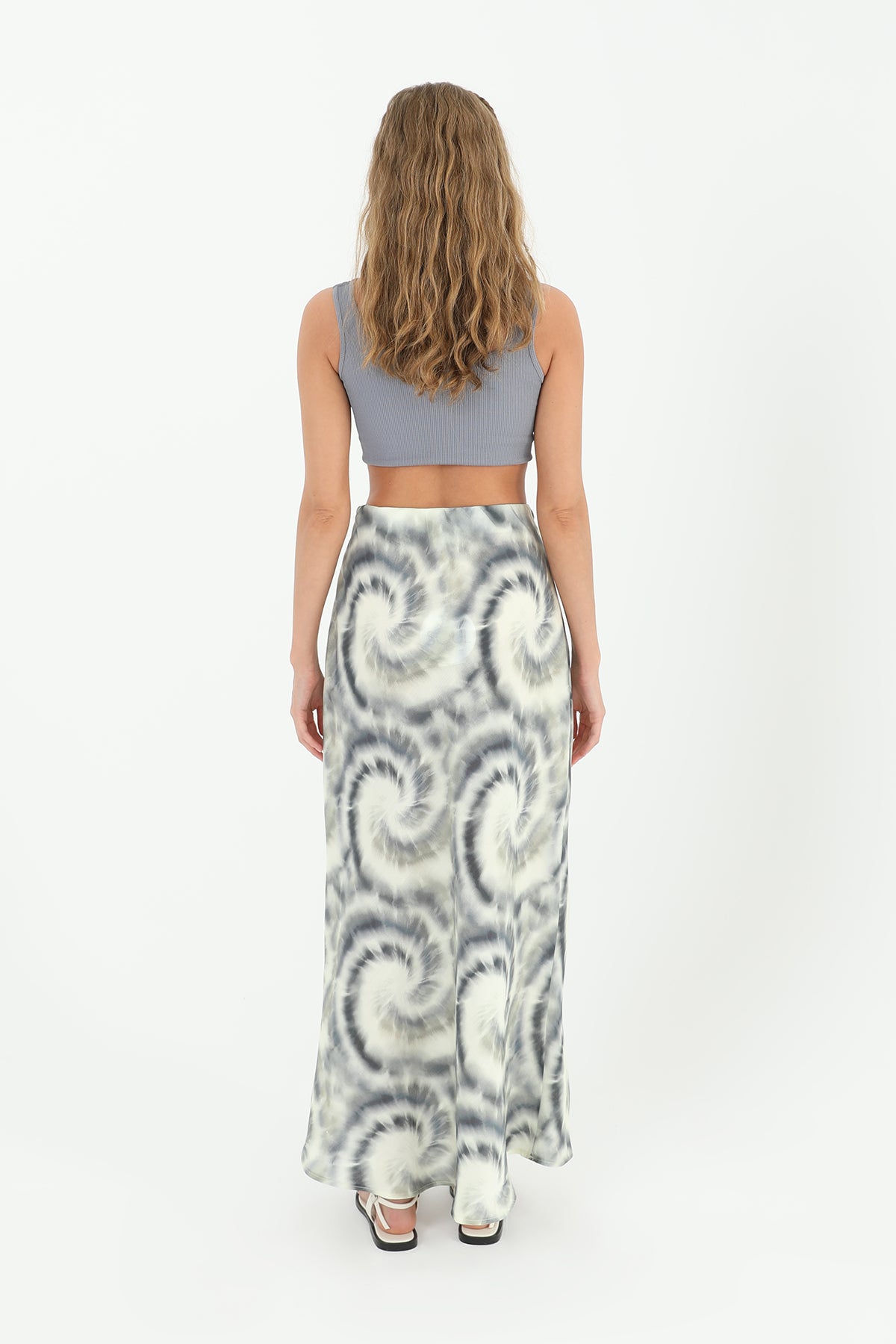 Kadın Desenli Etek  - 31812ETK