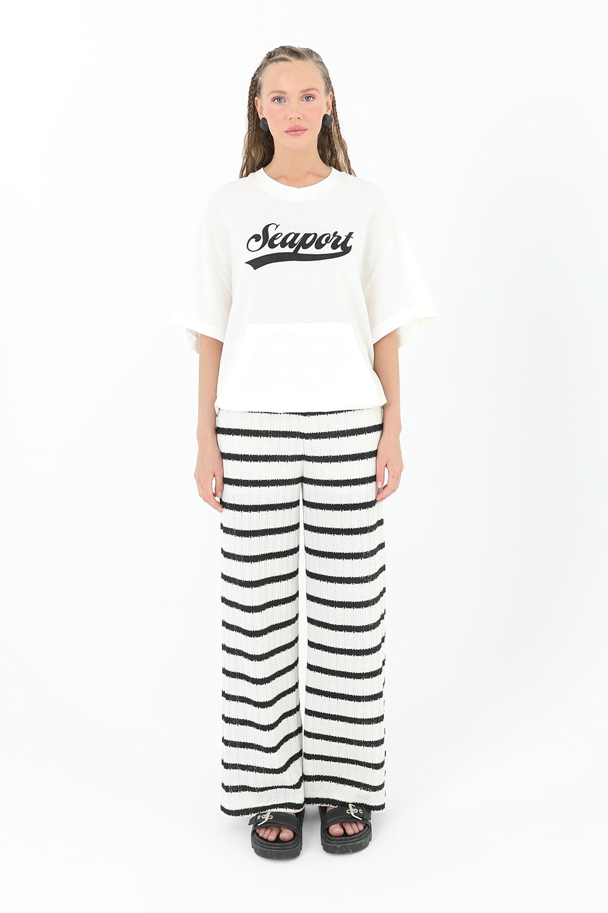 Kadın Örme Pantolon - 31821PNT