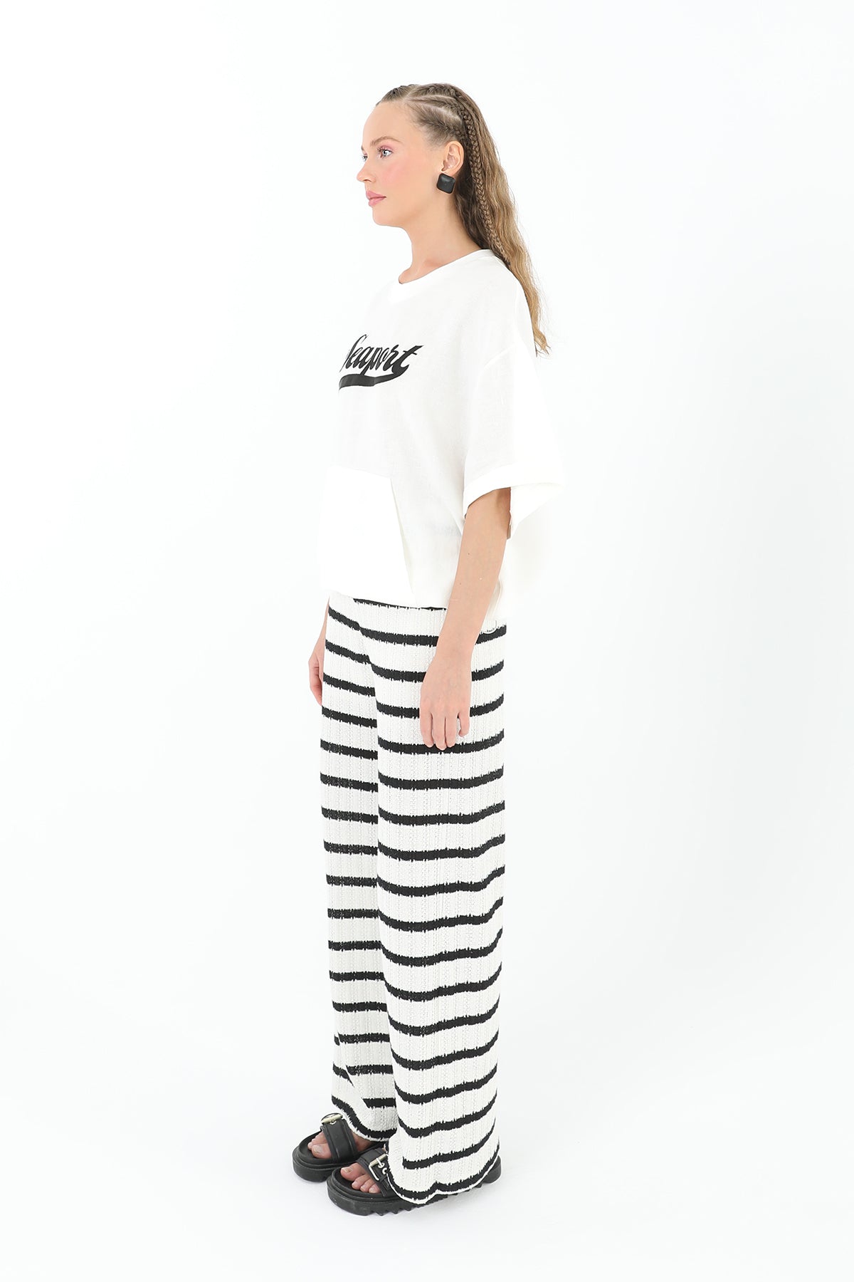 Kadın Örme Pantolon - 31821PNT