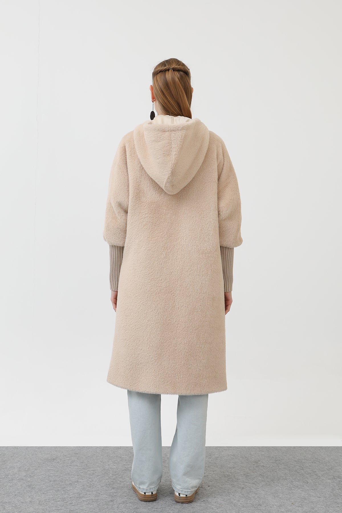 Kadın Kol Detaylı Kaban -15196KBN