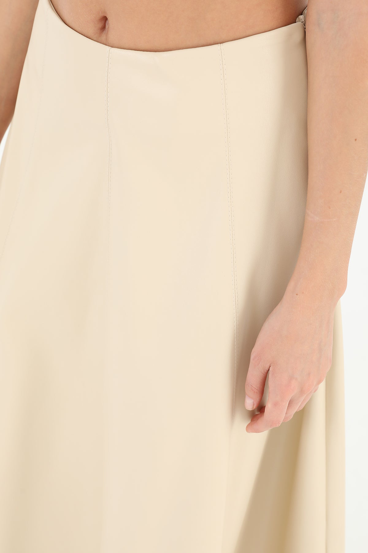 Kadın Parçalı Kloş Etek  - 18202ETK