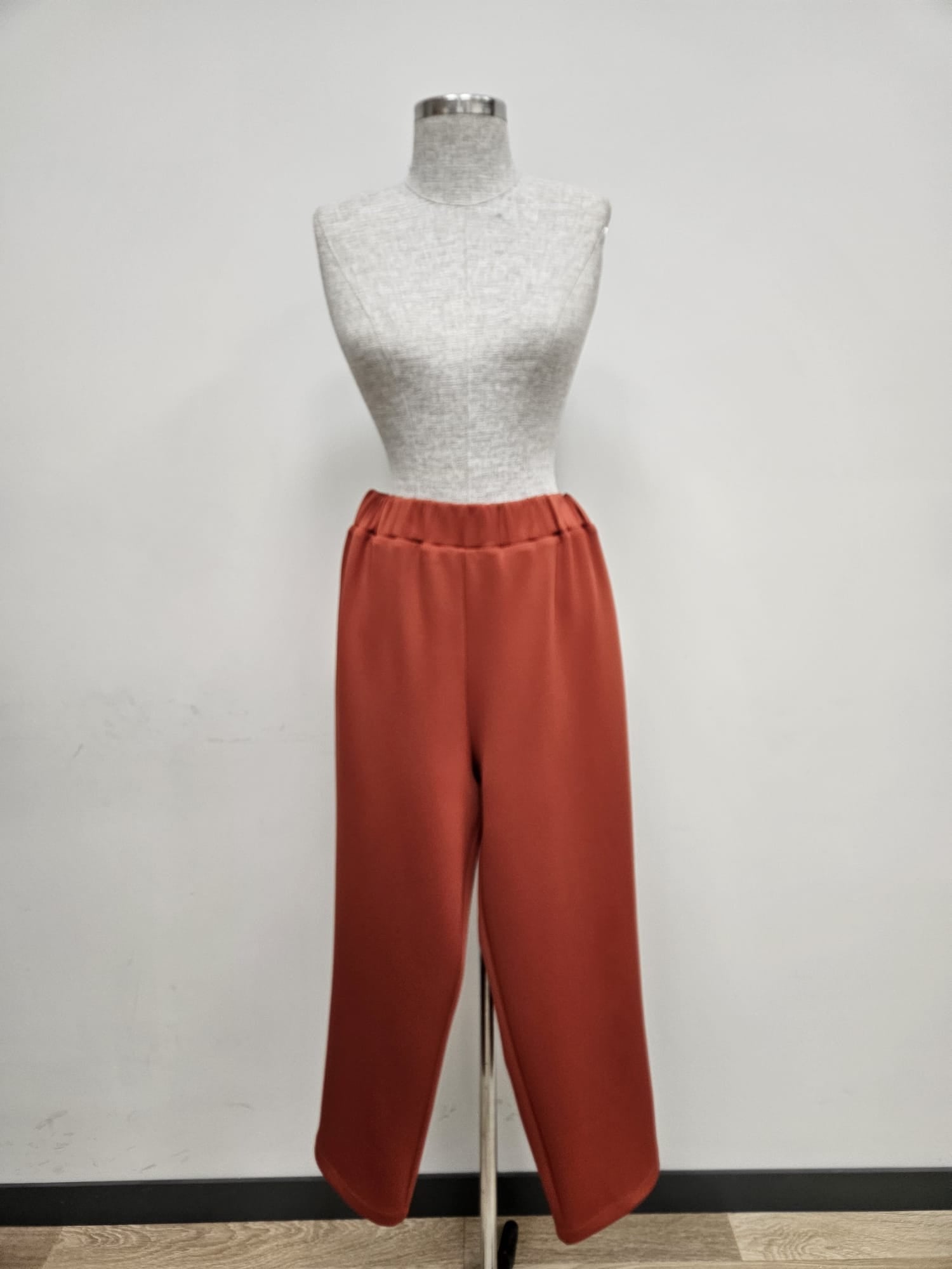 Kadın Beli Lastikli Havuç Kesim Pantolon - 18218PNT