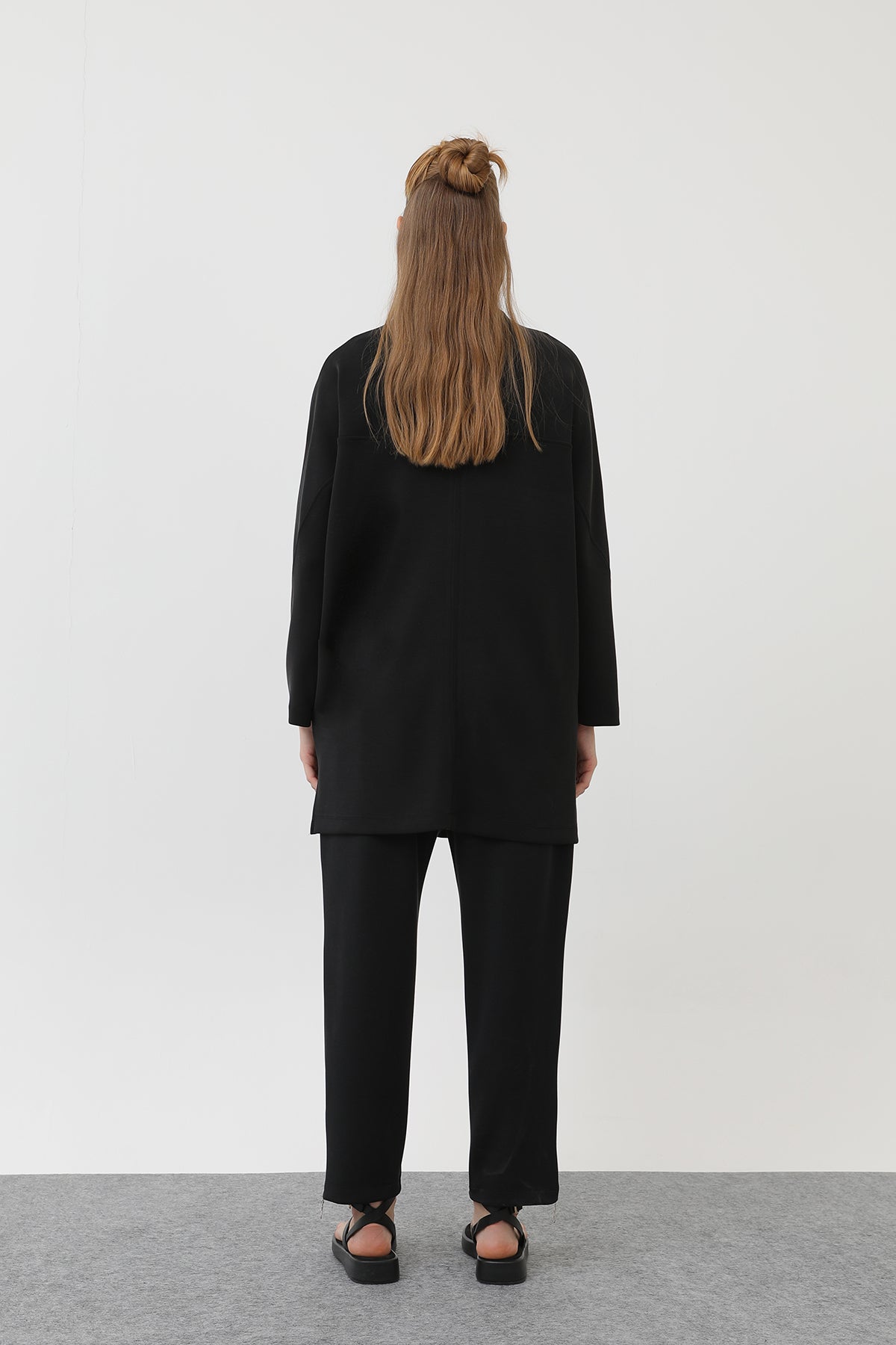 Kadın Önü Fermuar Detaylı Tunik - 10611TUN