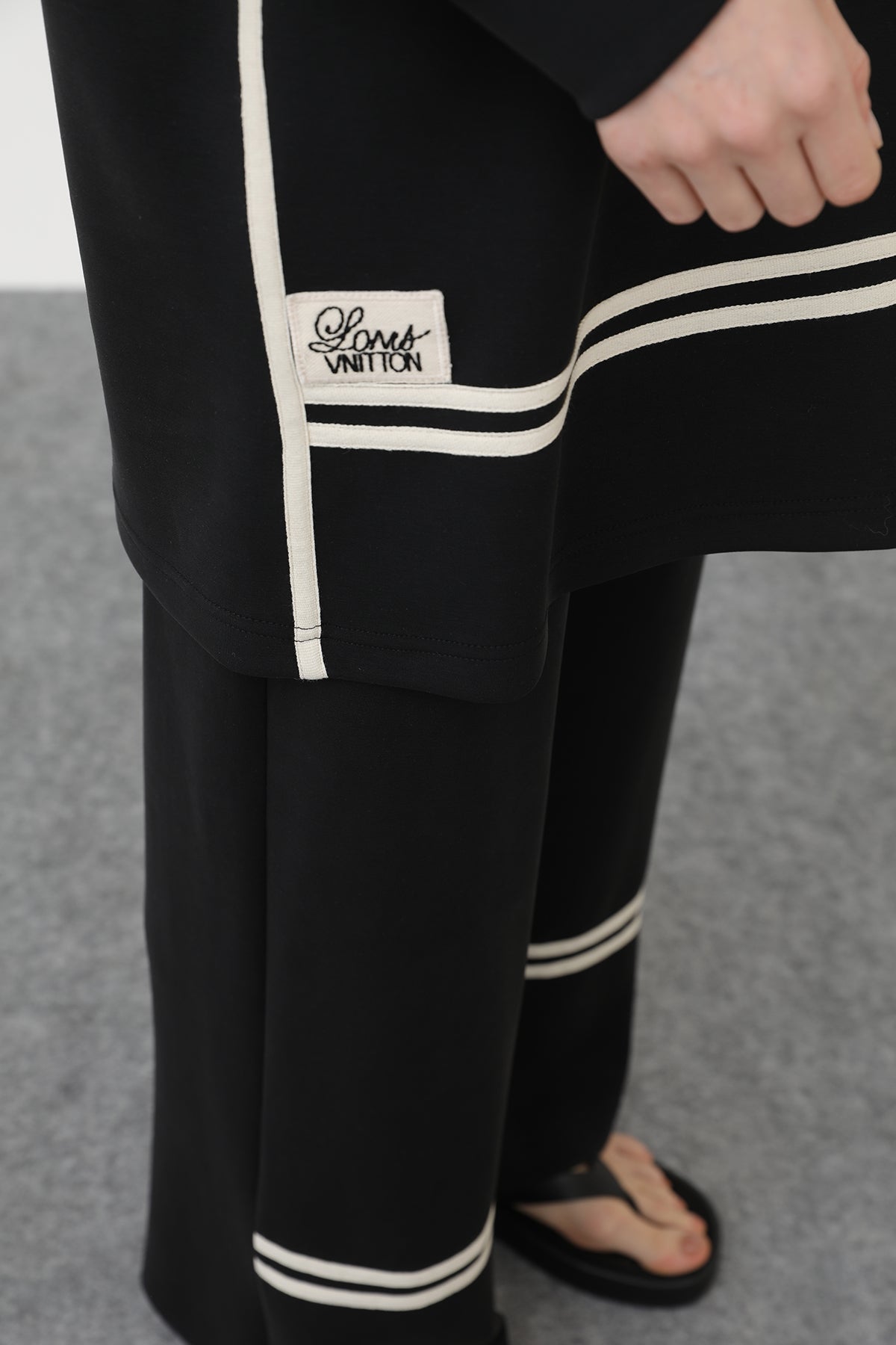 Kadın grogren detalylı takım - 14291TKS