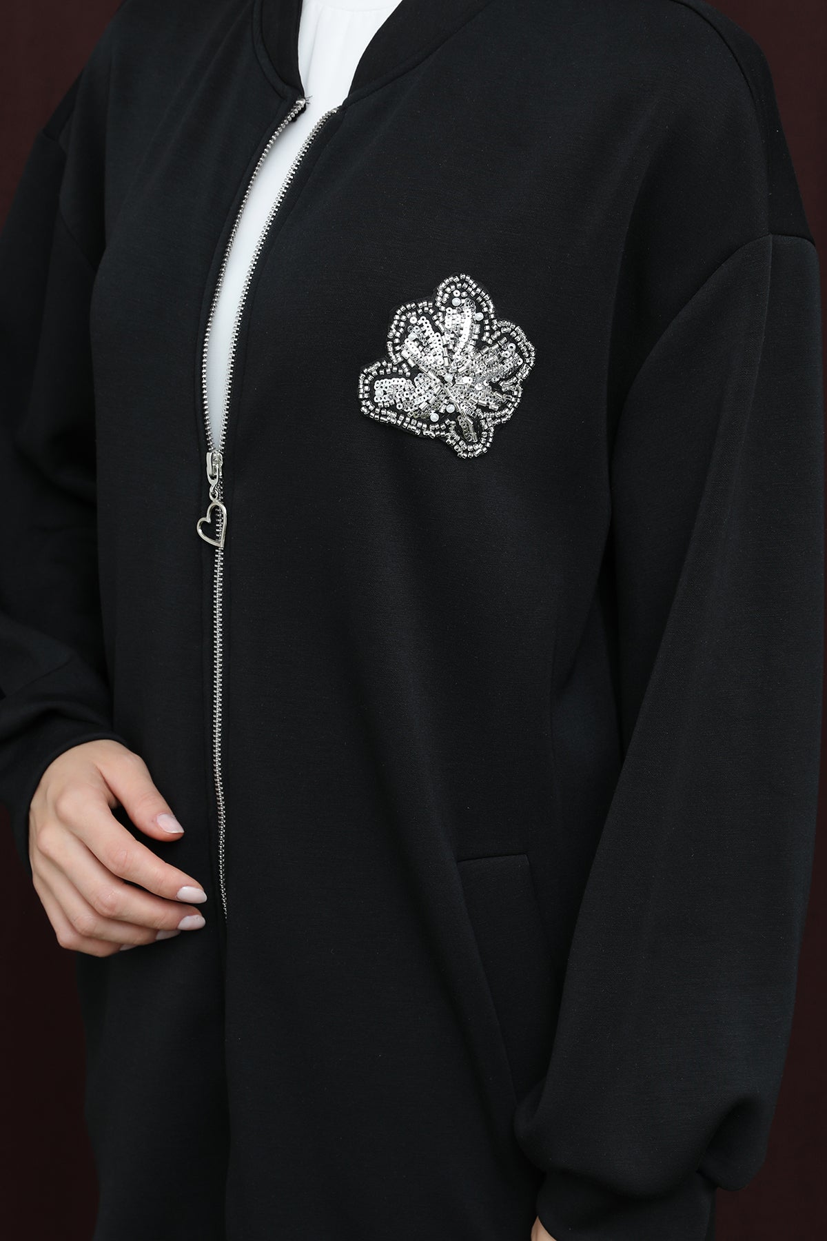 Kadın  Nakış Detaylı işlemeli Takım - 14305TKS