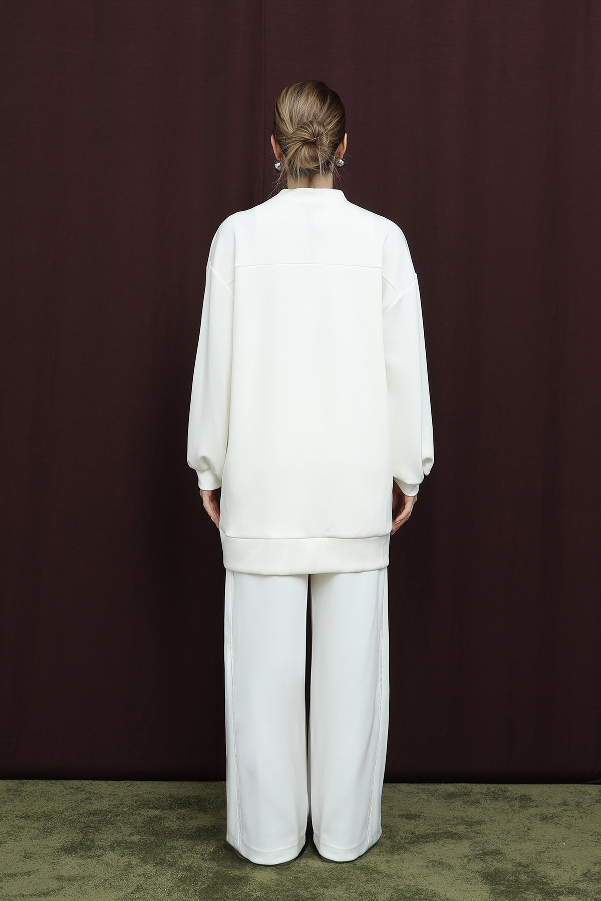 Kadın  Nakış Detaylı işlemeli Takım - 14305TKS