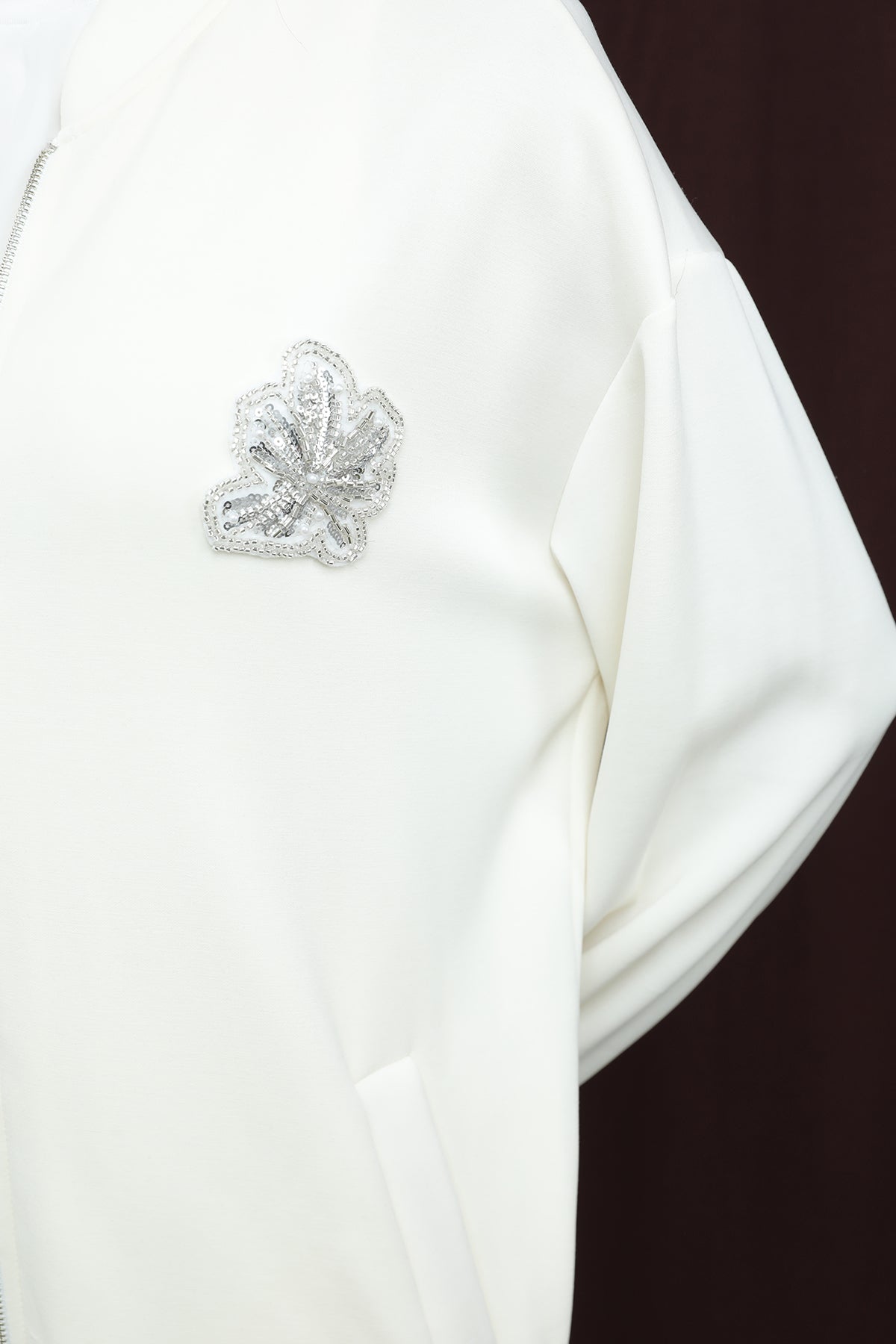 Kadın  Nakış Detaylı işlemeli Takım - 14305TKS