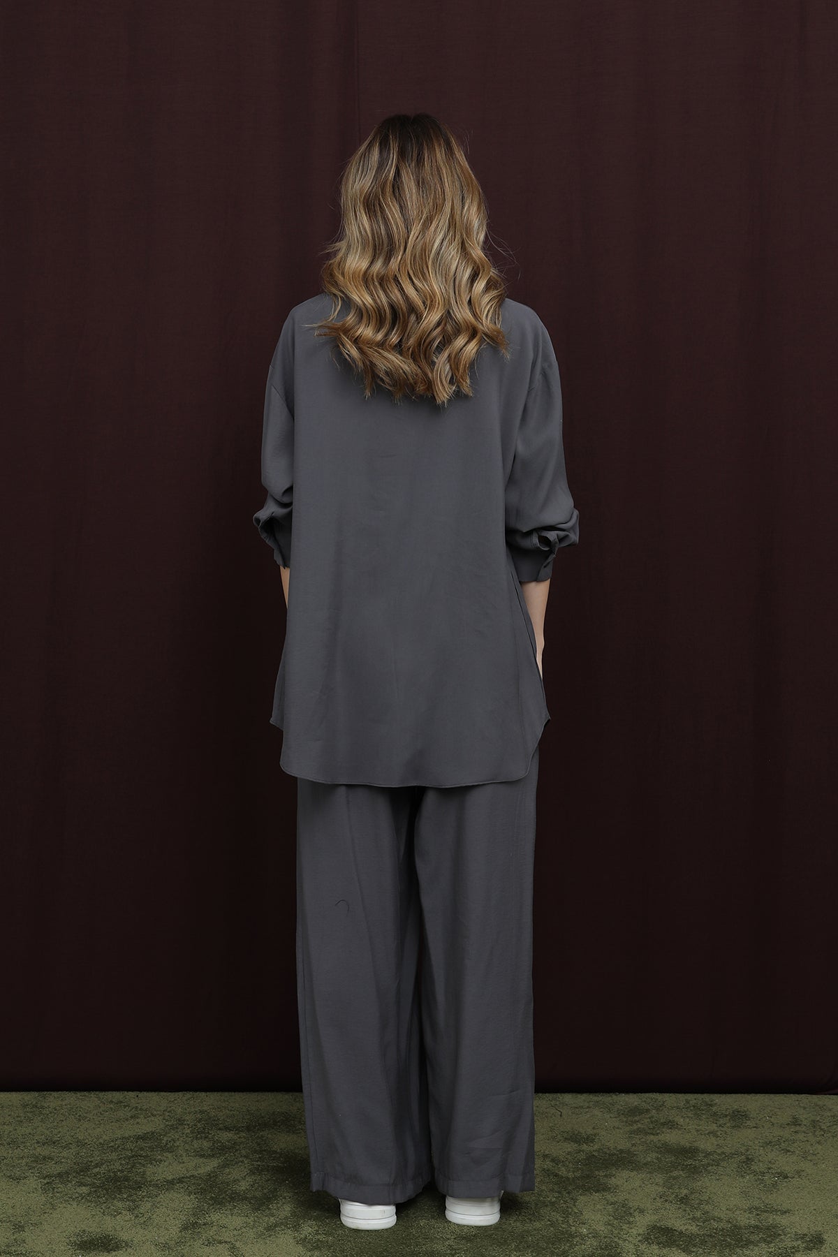 Kadın Cep Detaylı Takım -14361TKS