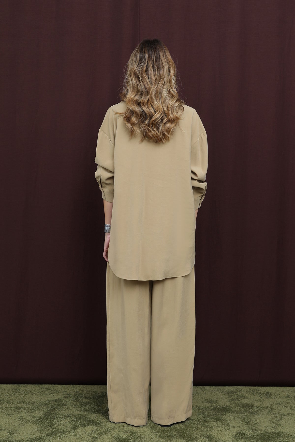 Kadın Cep Detaylı Takım -14361TKS