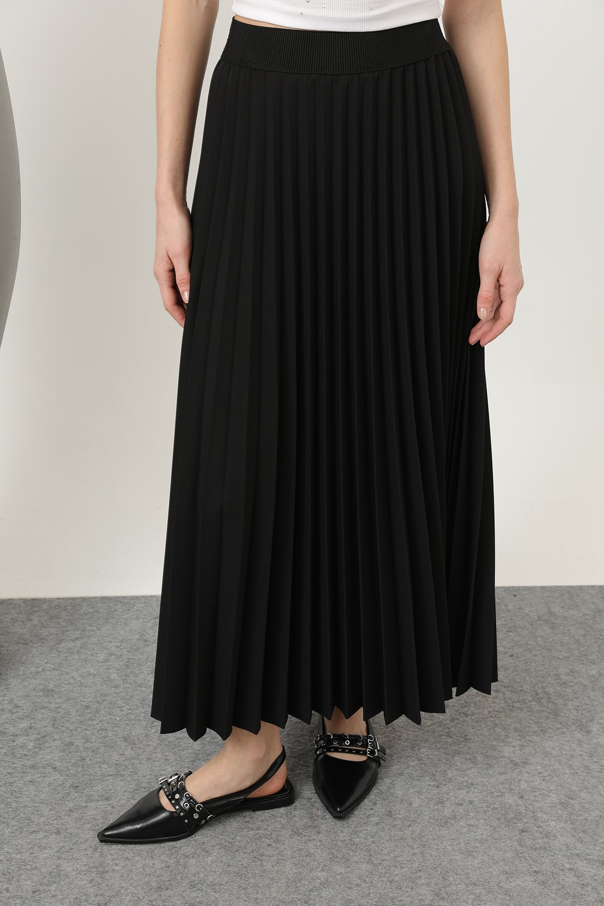 Kadın Pliseli Etek - 18232RTK