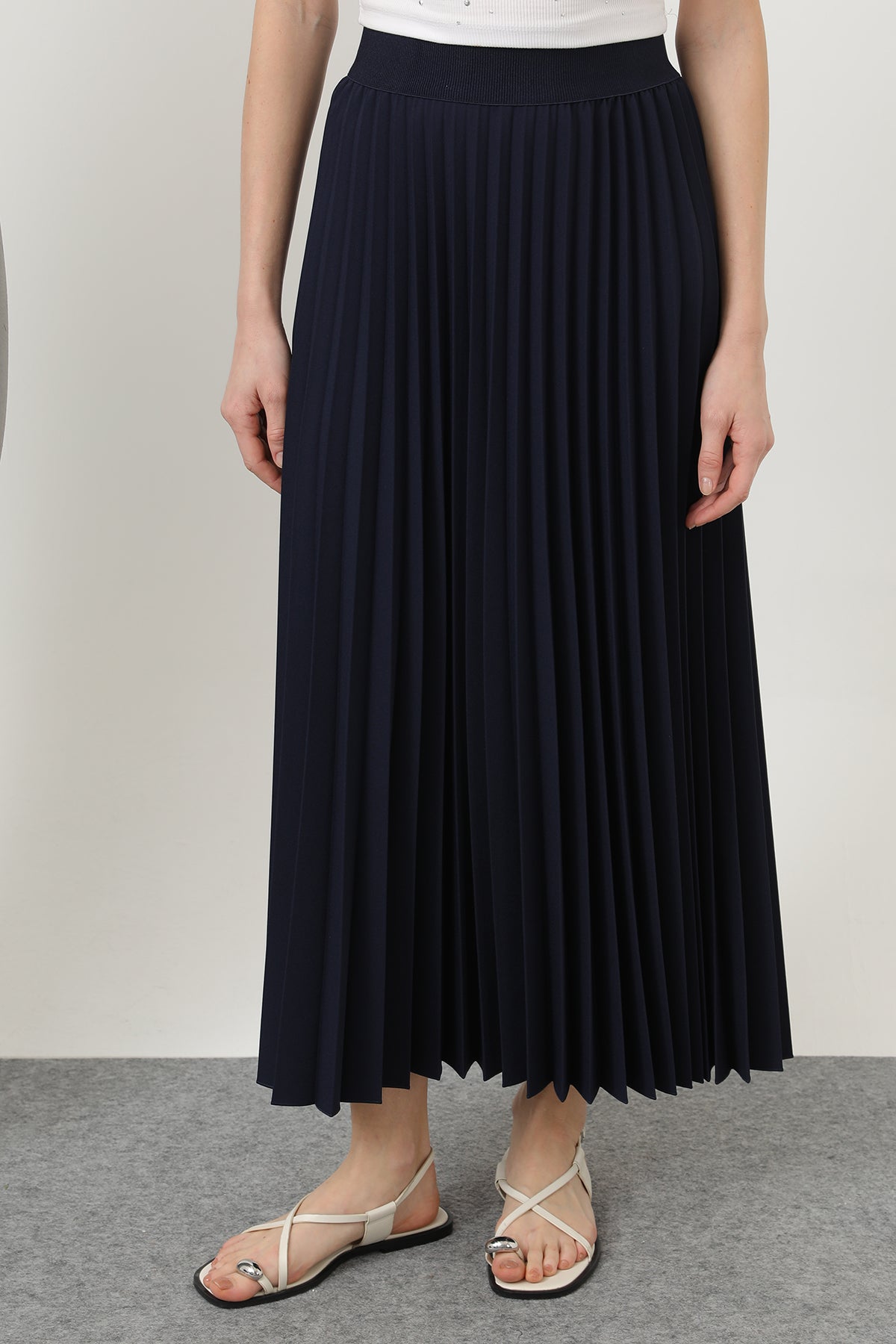 Kadın Pliseli Etek - 18232RTK