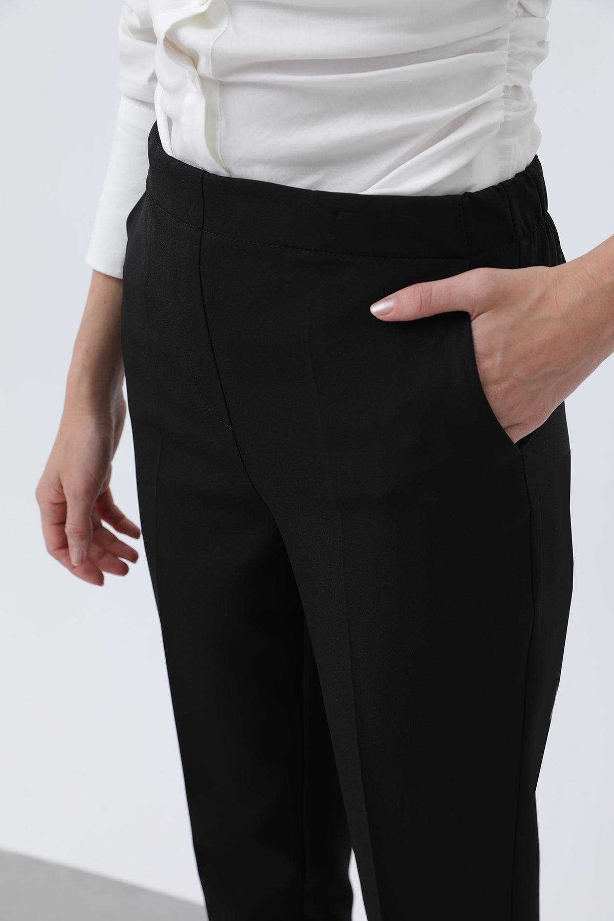 Kadın Havuç Kesim Pantolon - 18242PNT