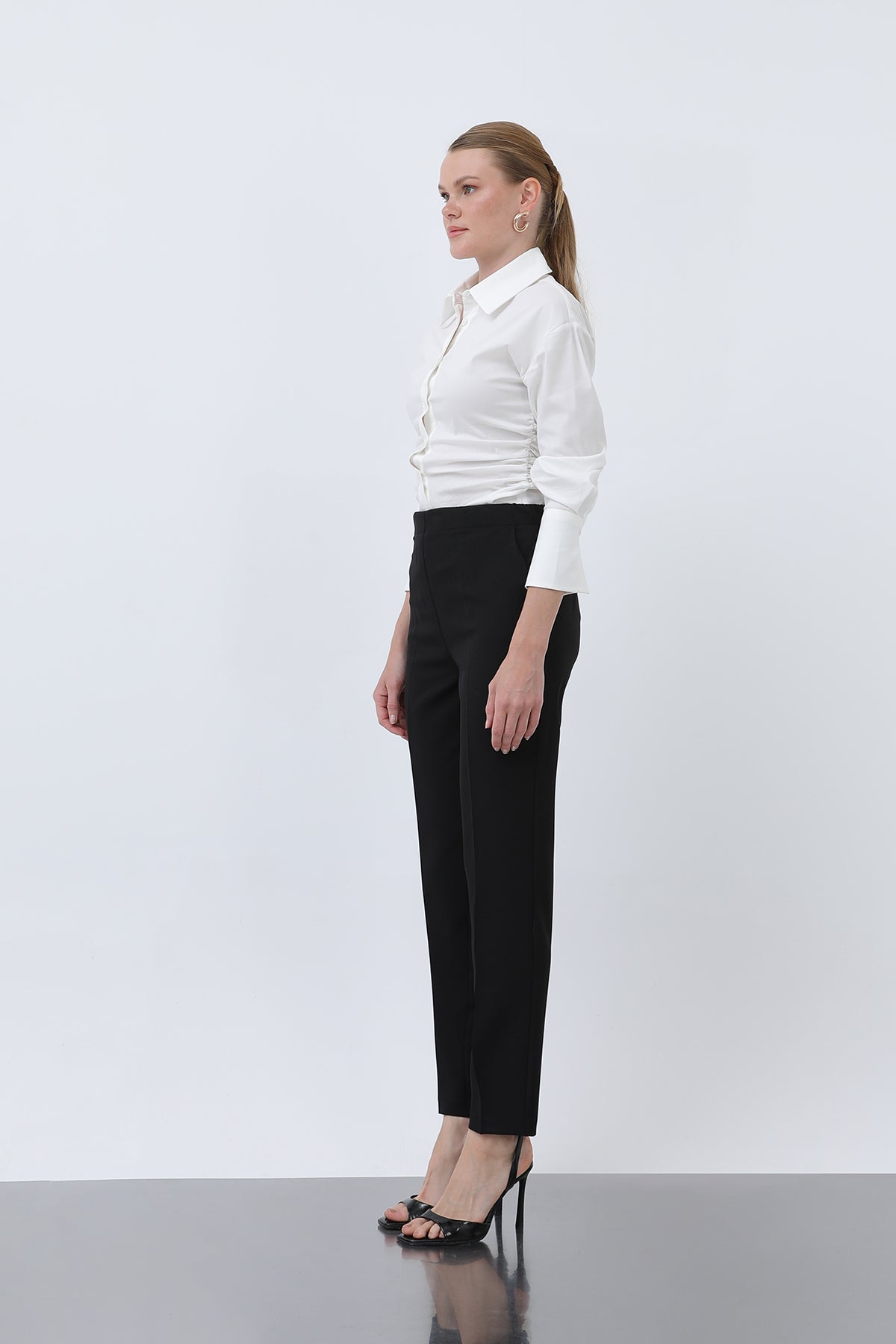 Kadın Havuç Kesim Pantolon - 18242PNT