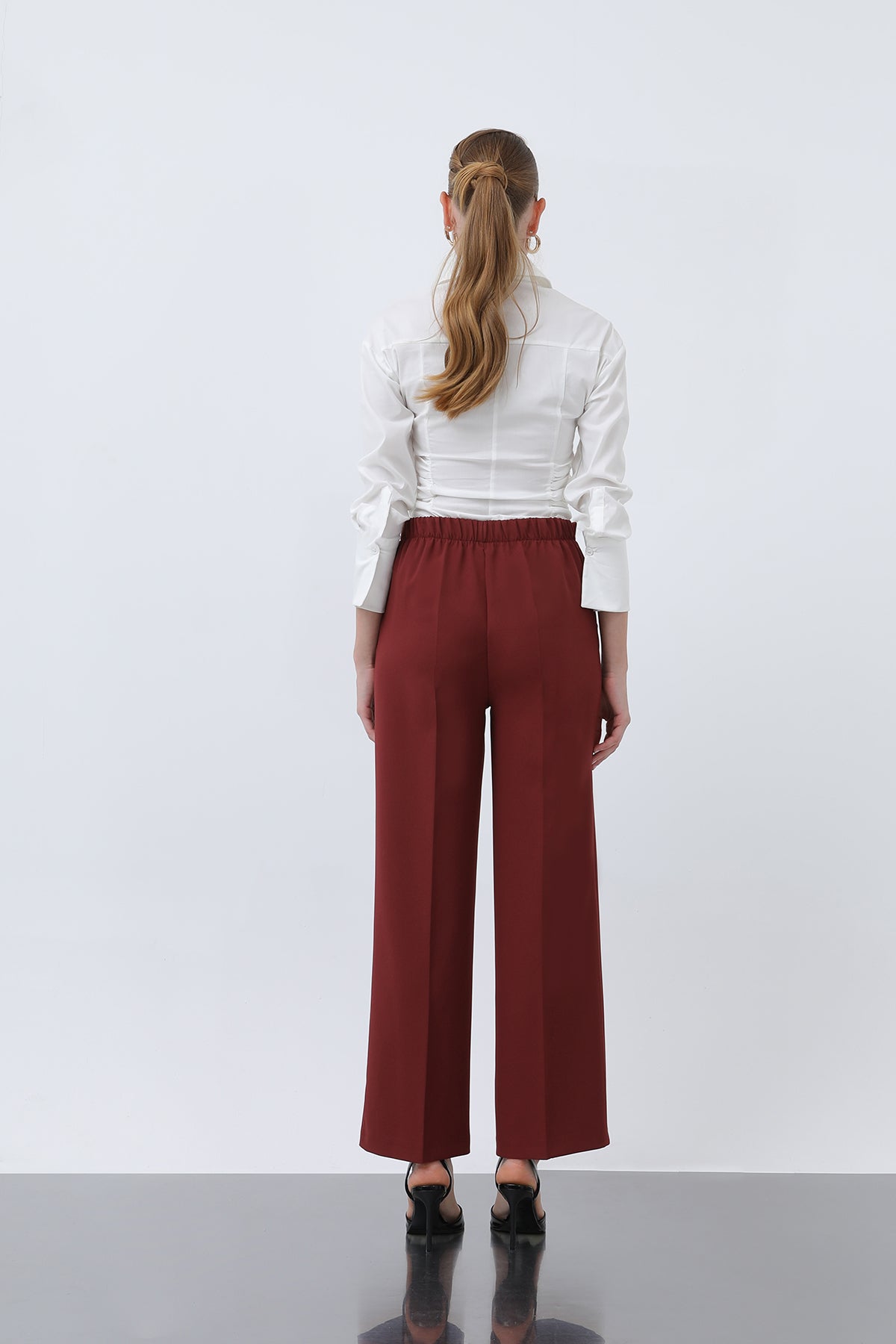 Kadın Düz Kesim Pantolon - 18243PNT