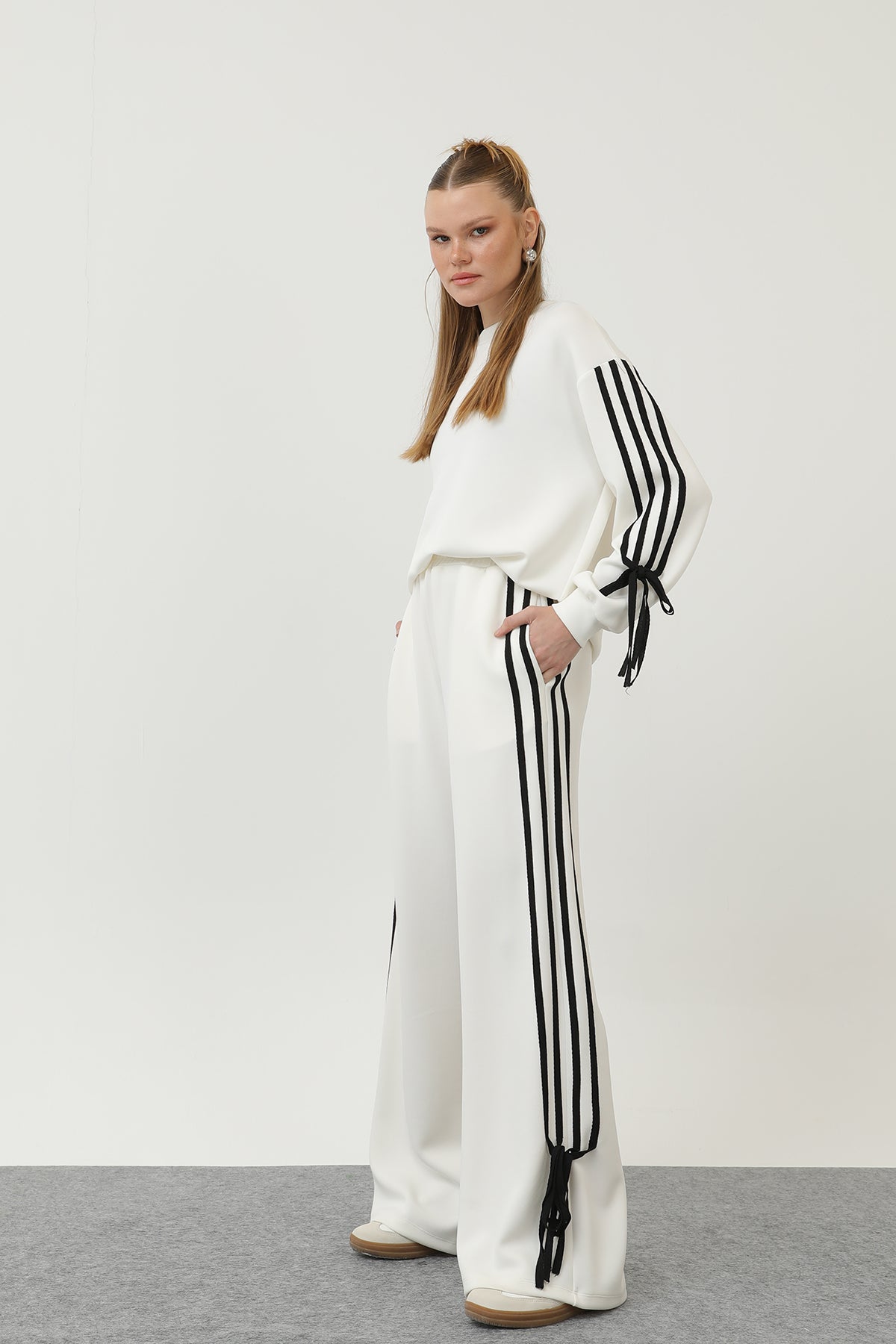 Kadın Grogrenli İkili Takım - 32142TKS