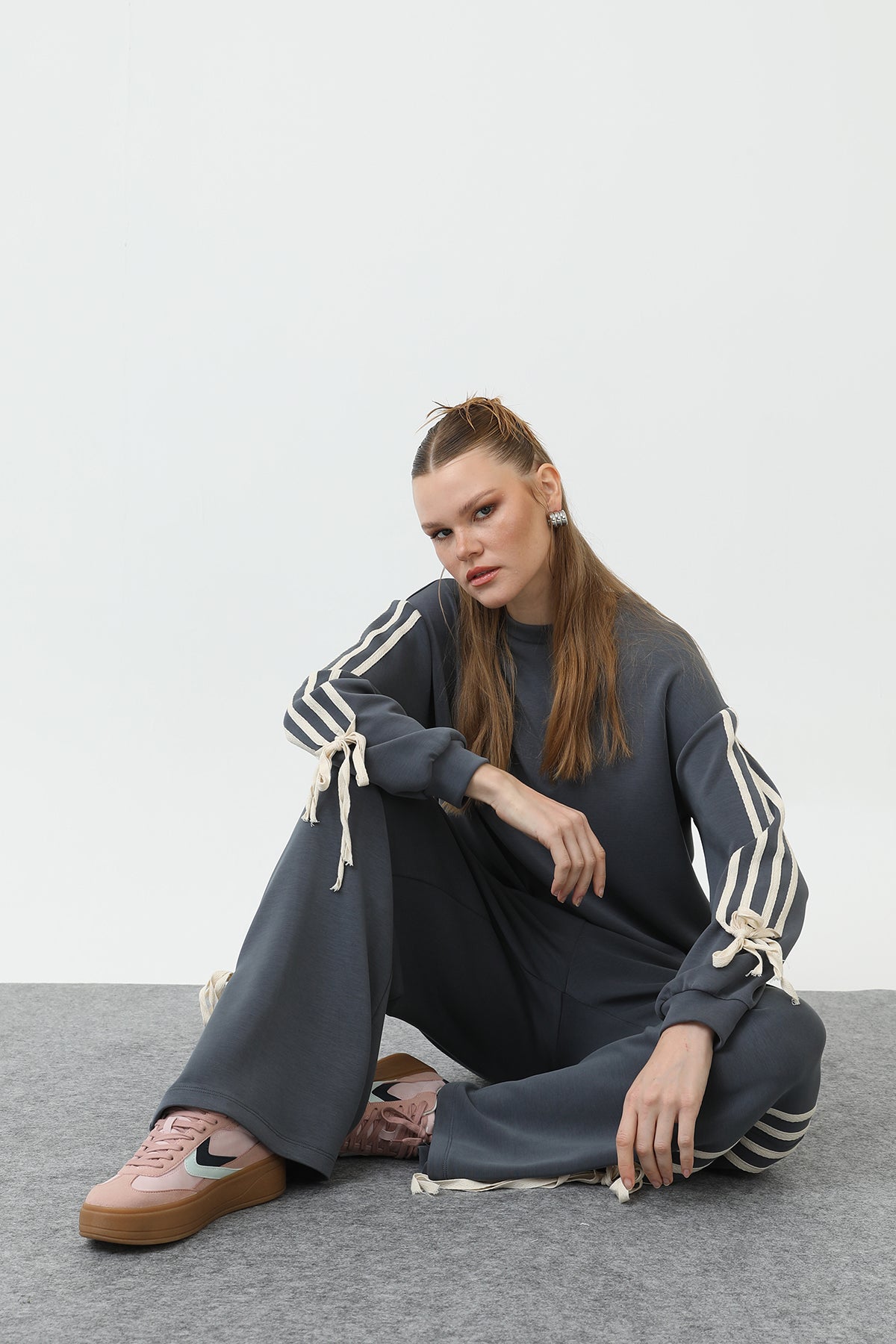 Kadın Grogrenli İkili Takım - 32142TKS