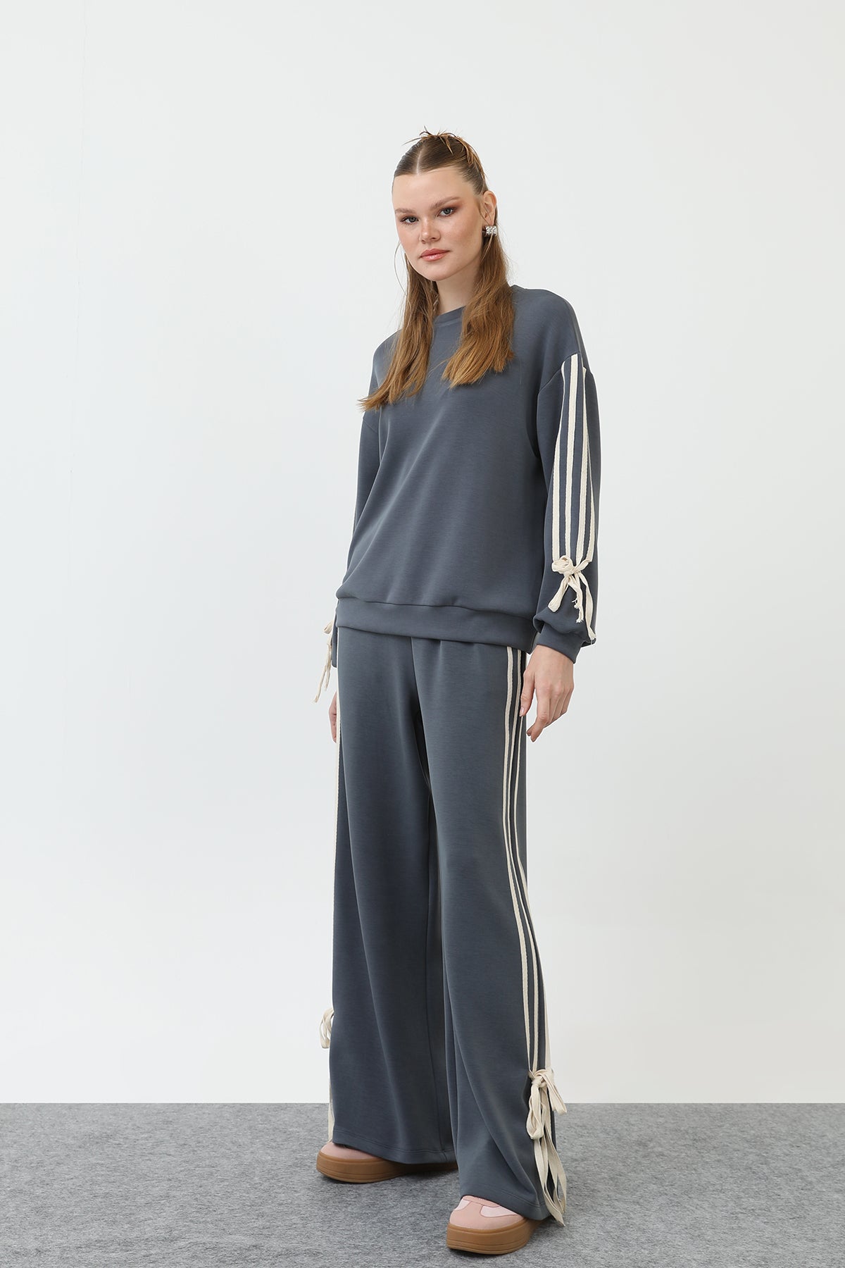 Kadın Grogrenli İkili Takım - 32142TKS