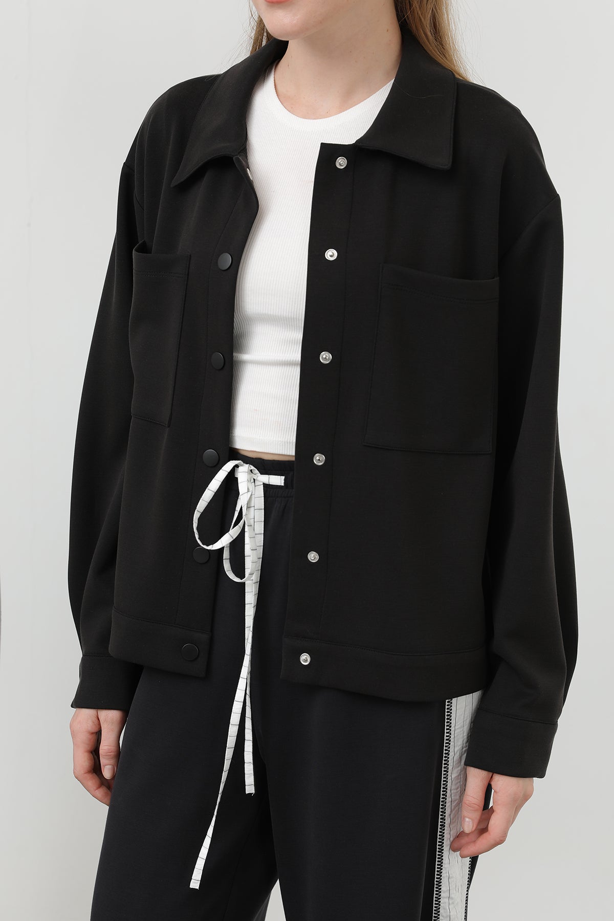 Kadın Çıt Çıtlı Ceket -32169CKT