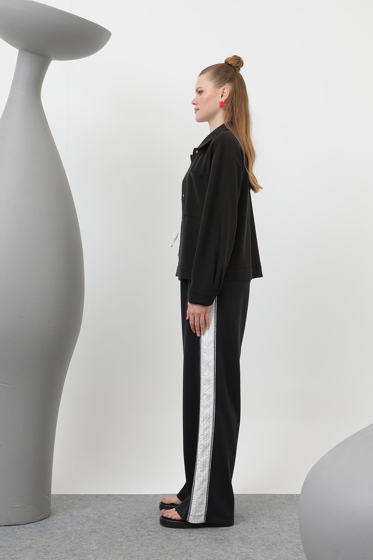 Kadın Çıt Çıtlı Ceket -32169CKT