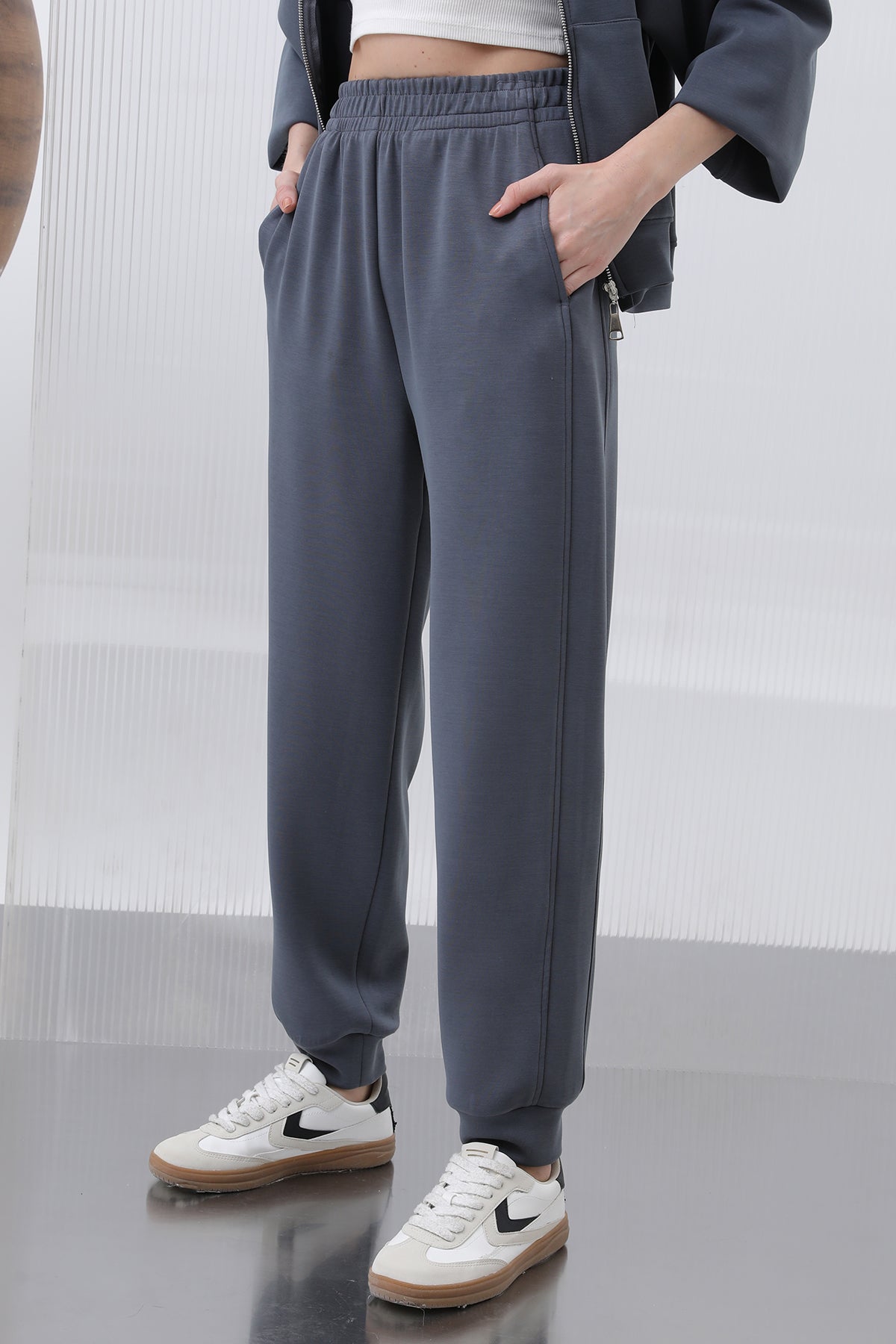 Kadın Bel Lastikli Pantolon - 32179PNT