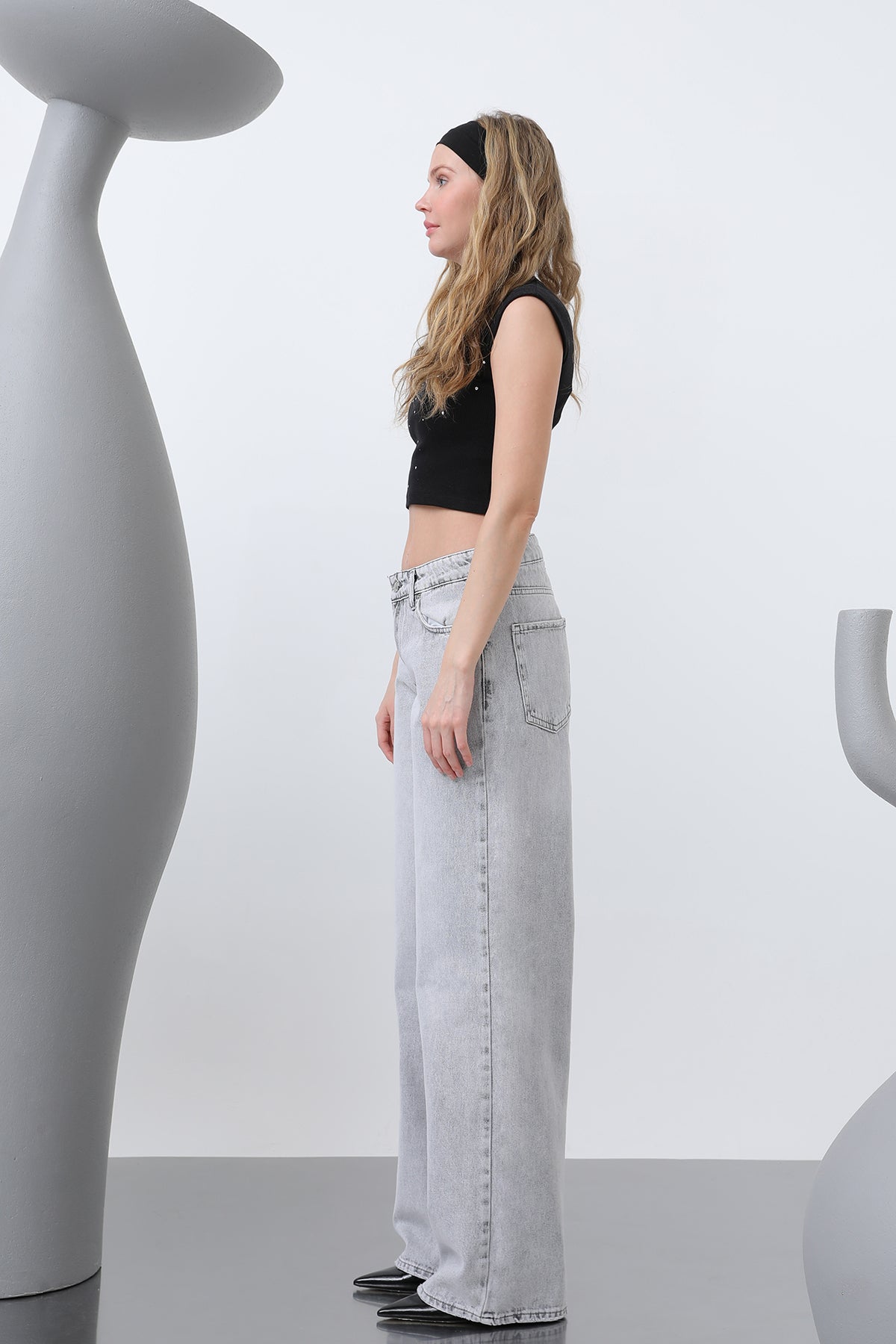 Kadın Denim Pantolon -32193PNT