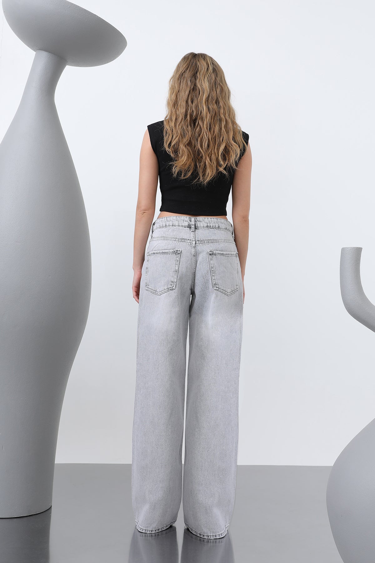 Kadın Denim Pantolon -32193PNT