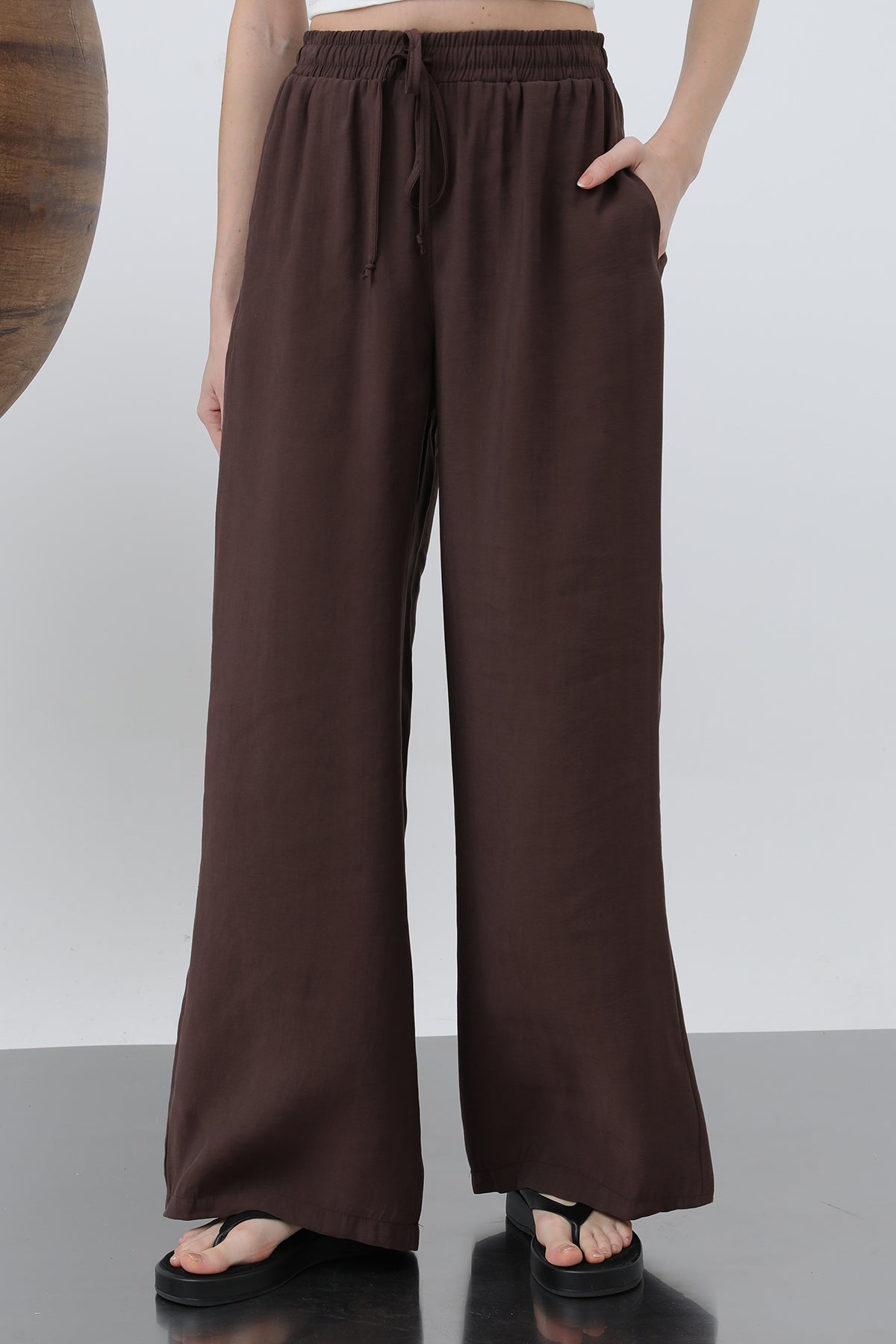 Kadın Bel Lastikli Pantolon - 32206PNT