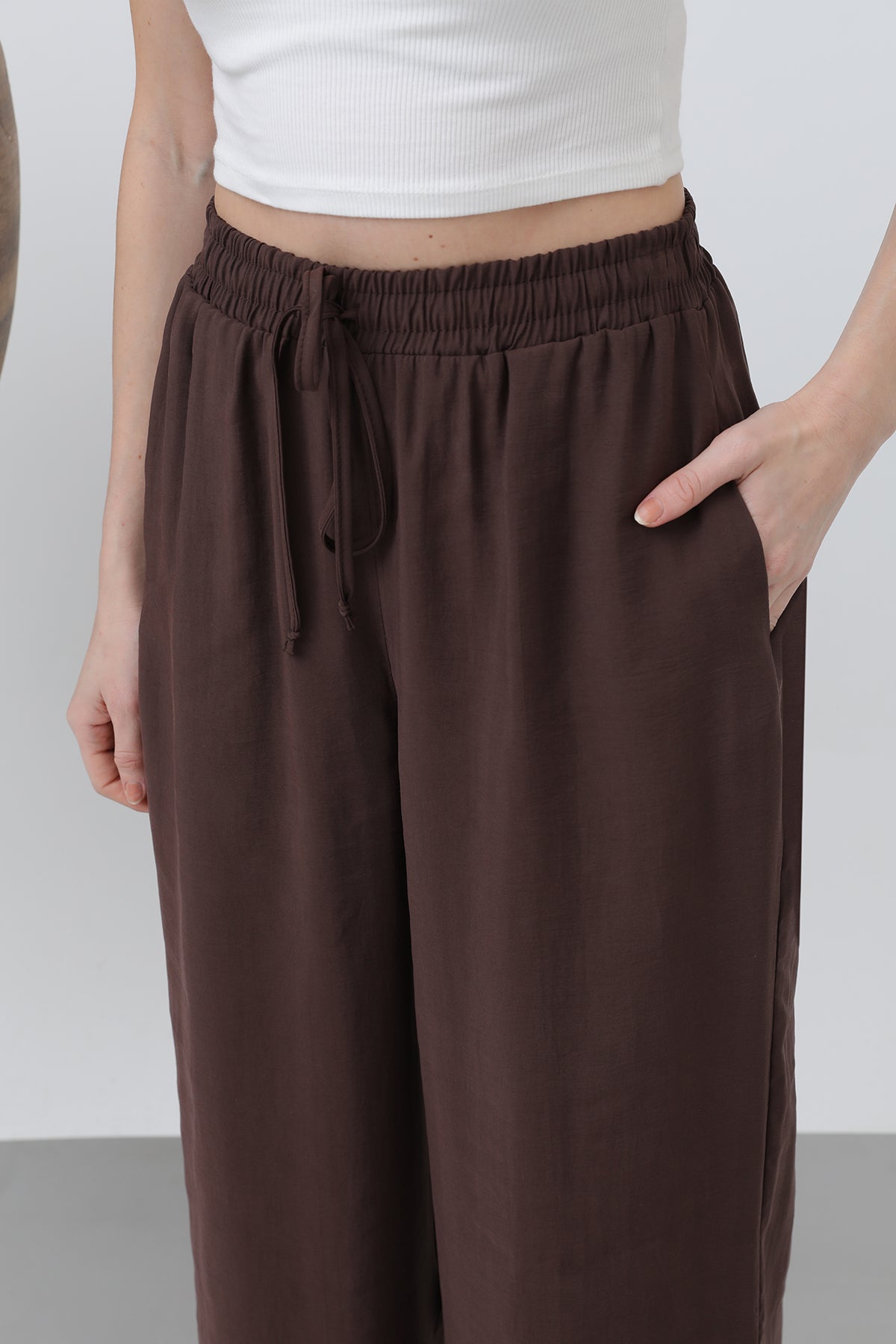 Kadın Bel Lastikli Pantolon - 32206PNT