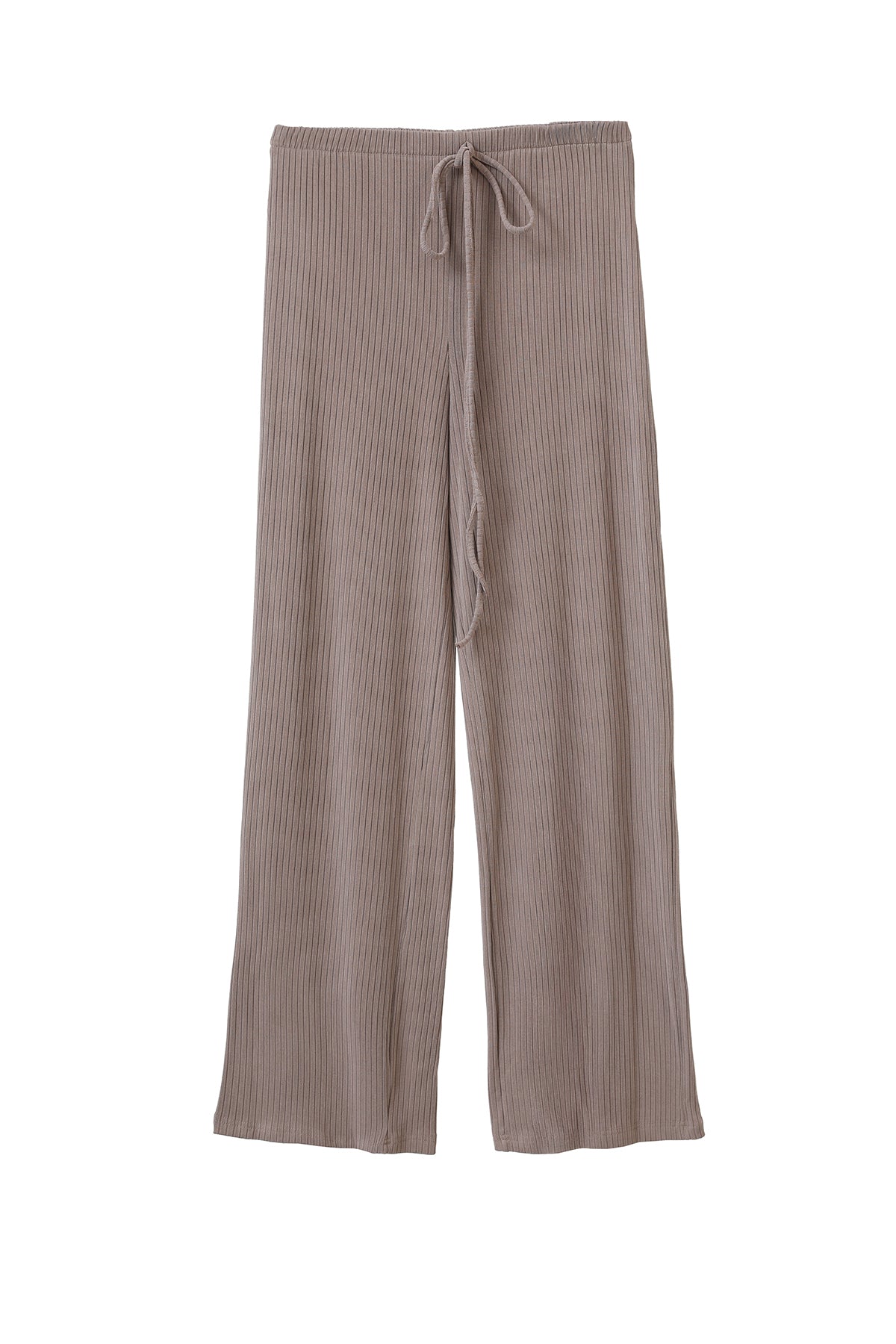 Kadın Fitilli Belden Bağlamalı Pantolon -32224PNT