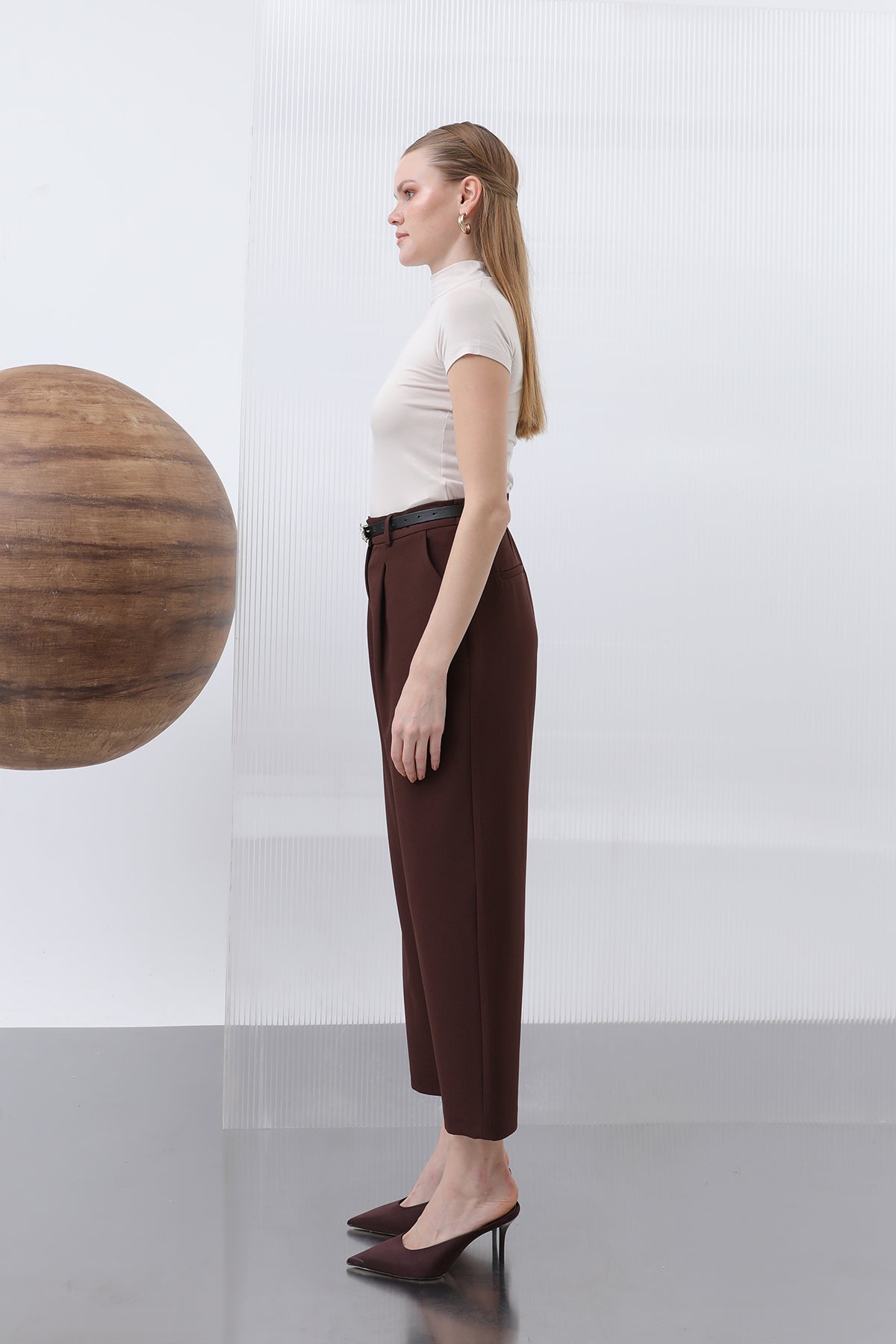 Kadın Kısa Kollu Boğazlı İçlik - 40004BLZ