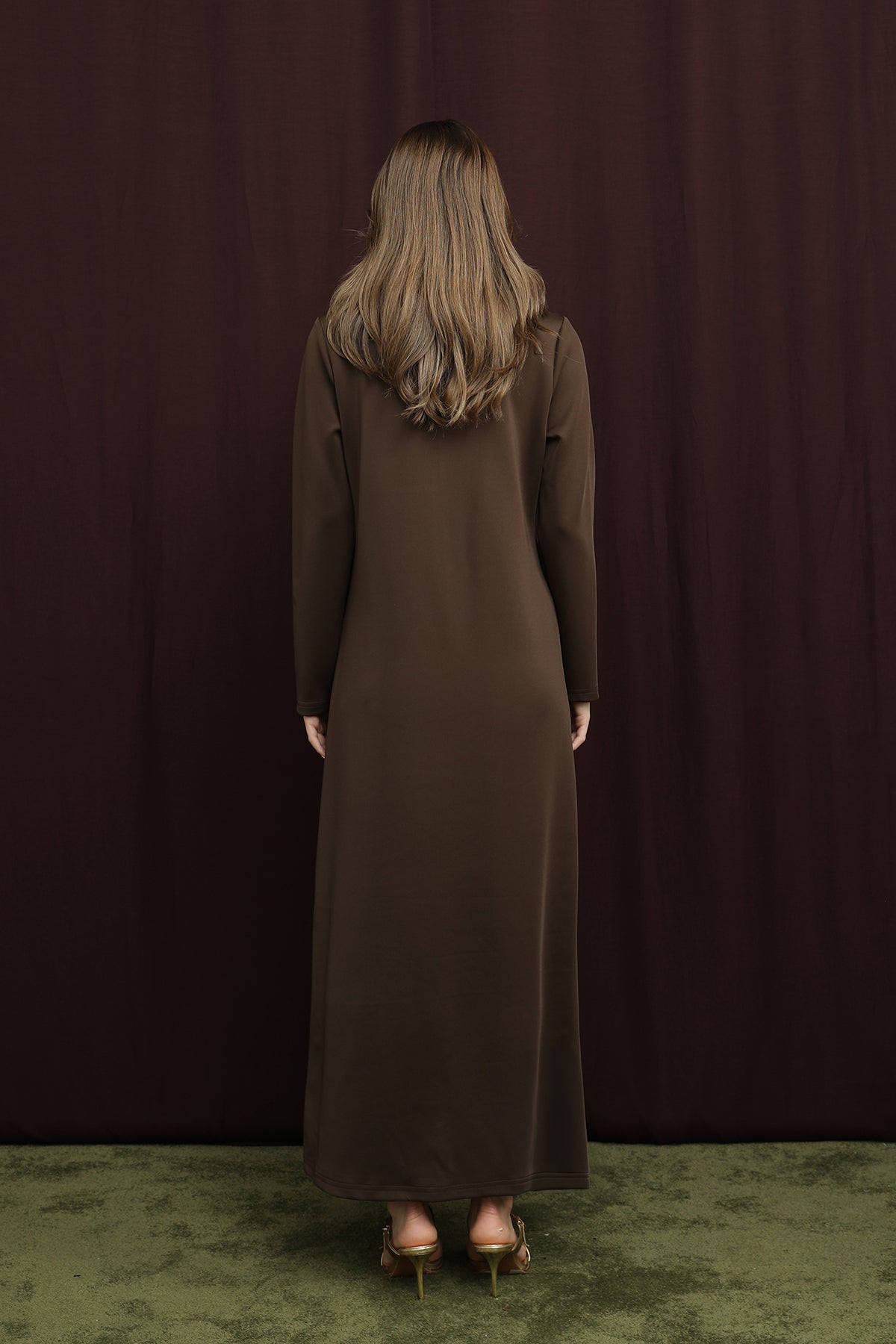 Kadın Dantel Detaylı Elbise - 12653ELB