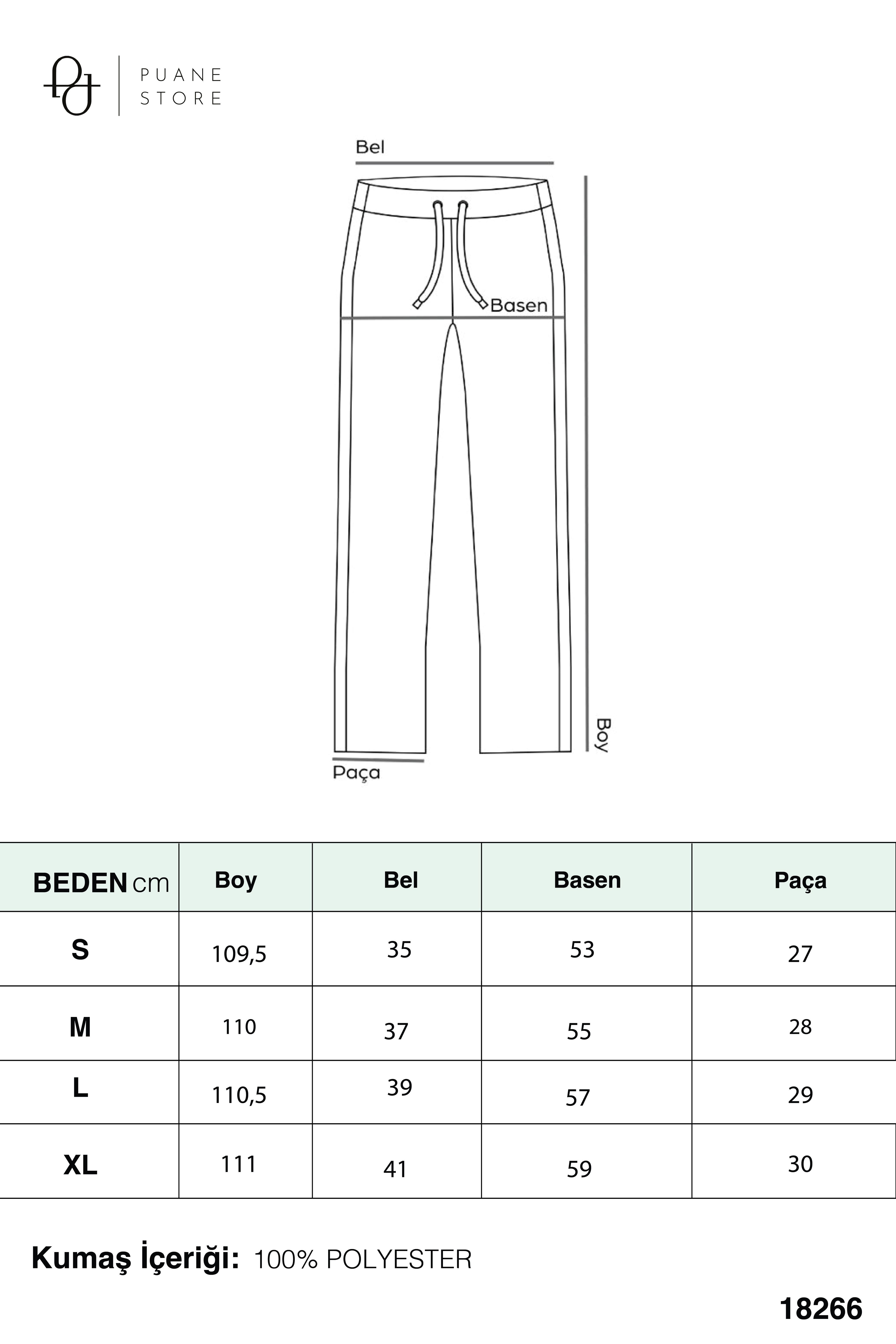 Kadın Pile Detaylı Pantolon - 18266PNT