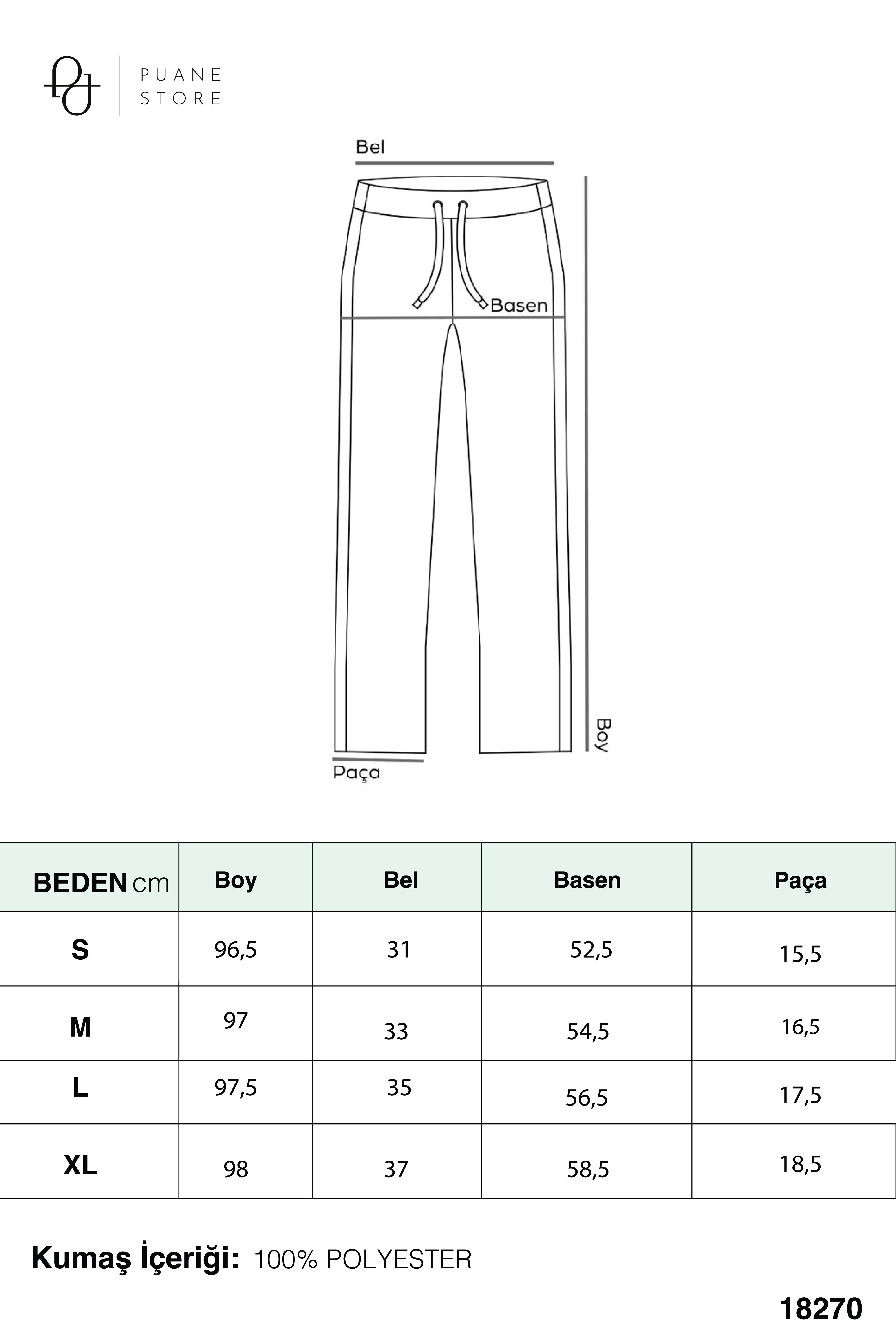 Kadın Paça Detaylı Deri Pantolon - 18270PNT