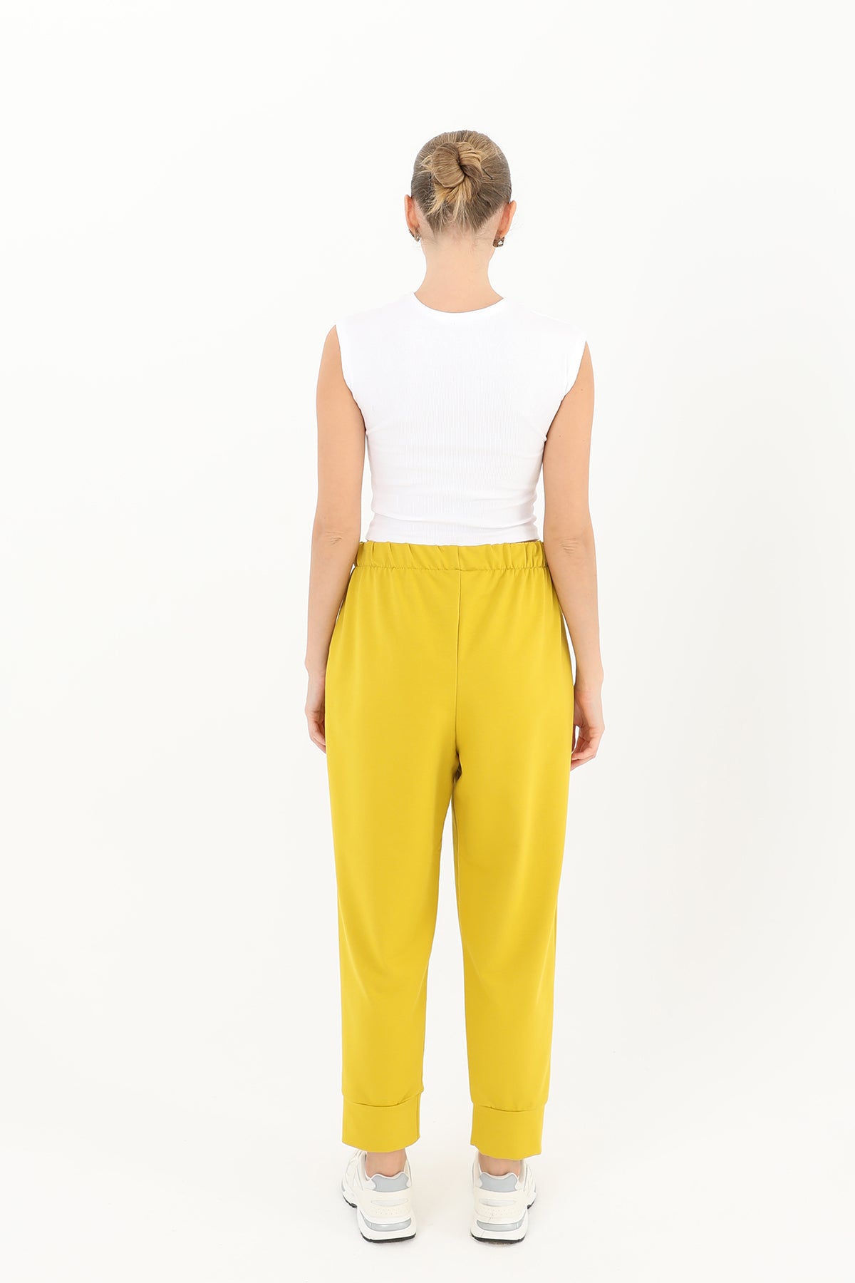 Kadın Ribana Detaylı Eşofman Altı - 30189PNT