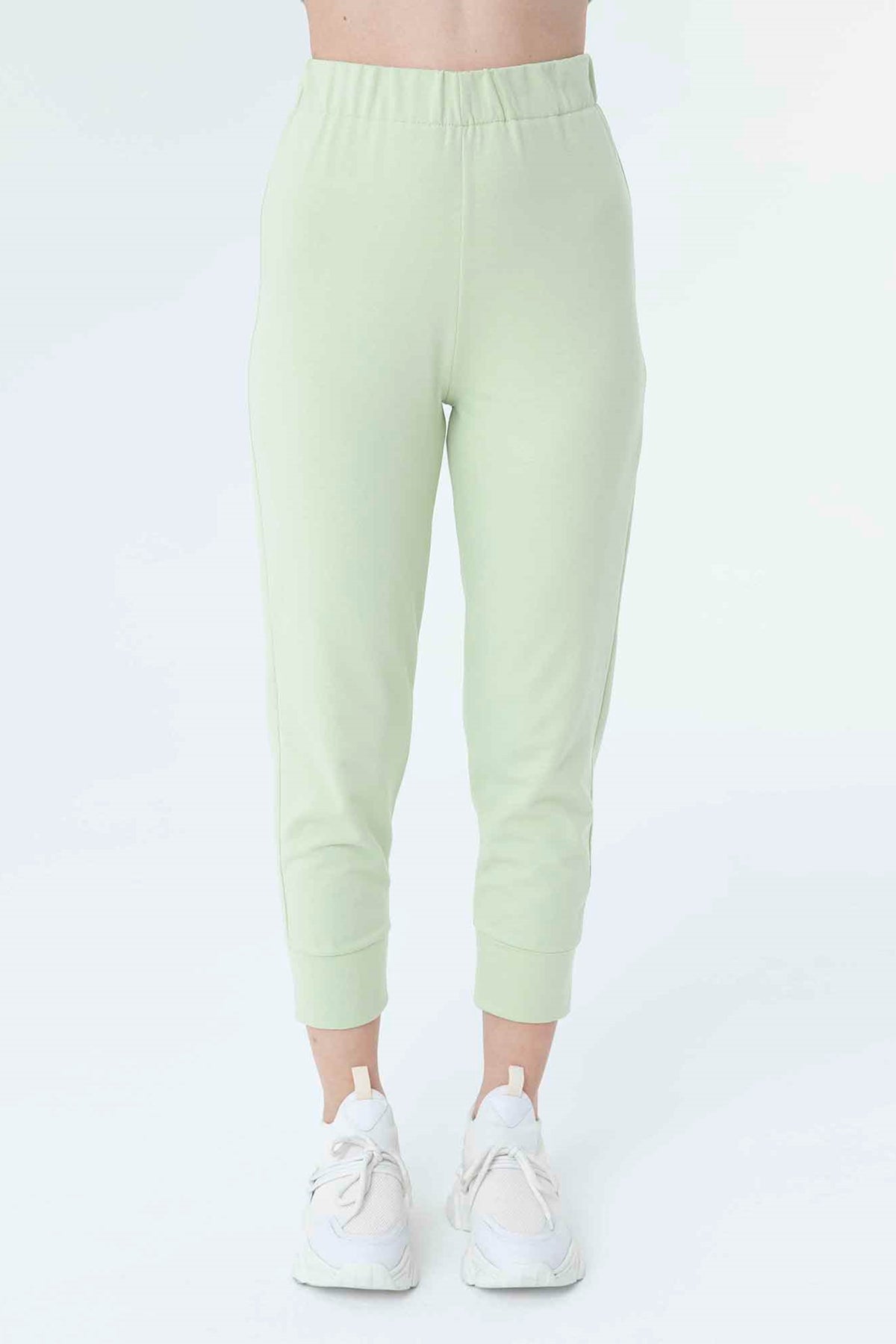 Kadın Ribana Detaylı Eşofman Altı - 30189PNT