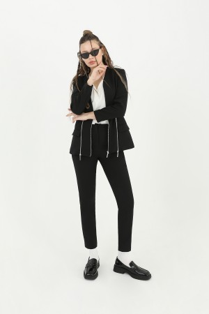 Kadın V Yaka Blazer Ceket - 31608CKT Kadın V Yaka Blazer Ceket - 31608CKT