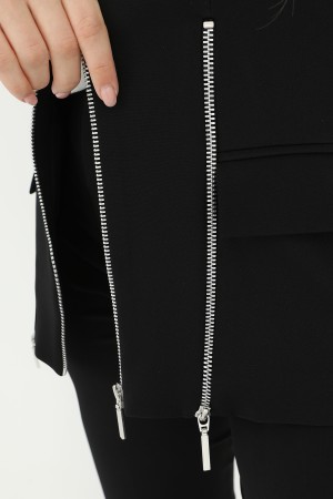 Kadın V Yaka Blazer Ceket - 31608CKT Kadın V Yaka Blazer Ceket - 31608CKT