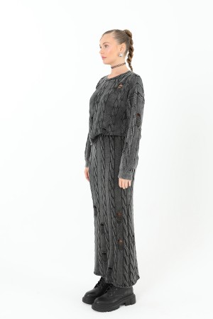 Triko Uzun Etek - 32030ETK Triko Uzun Etek - 32030ETK