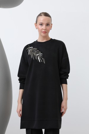 Women's Shoulder Embroidered Tunic - 10629TNK