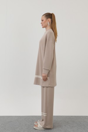 Women's grosgrain detailed suit - 14291TKS Women's grosgrain detailed suit - 14291TKS