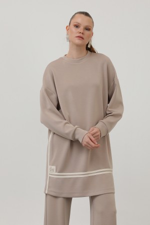Women's grosgrain detailed suit - 14291TKS Women's grosgrain detailed suit - 14291TKS