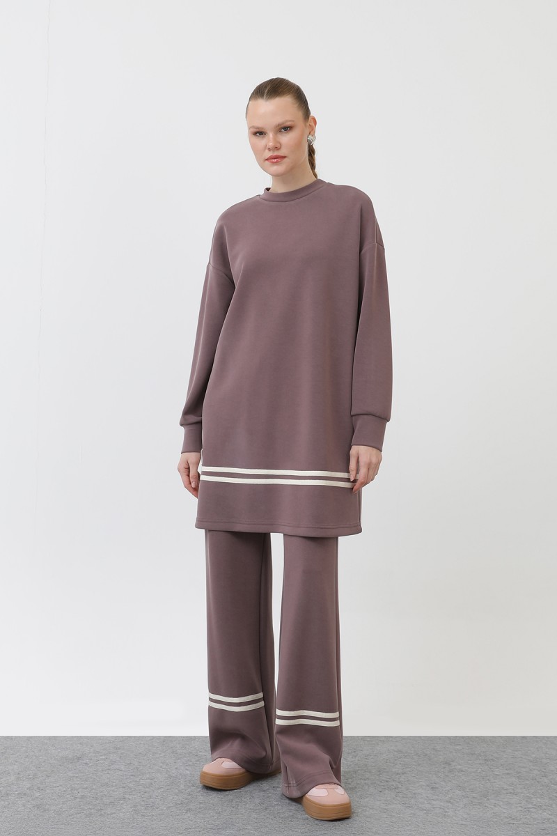 Women's grosgrain detailed suit - 14291TKS Women's grosgrain detailed suit - 14291TKS
