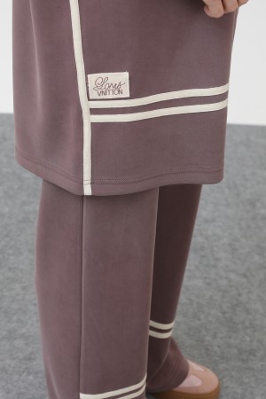 Women's grosgrain detailed suit - 14291TKS Women's grosgrain detailed suit - 14291TKS