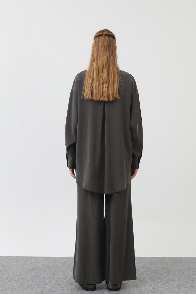 Women's Back-Robe Shirt Trouser Set - 14296TKS Women's Back-Robe Shirt Trouser Set - 14296TKS