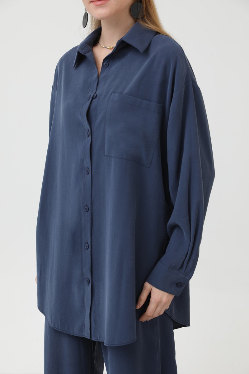 Women's Back-Robe Shirt Trouser Set - 14296TKS Women's Back-Robe Shirt Trouser Set - 14296TKS