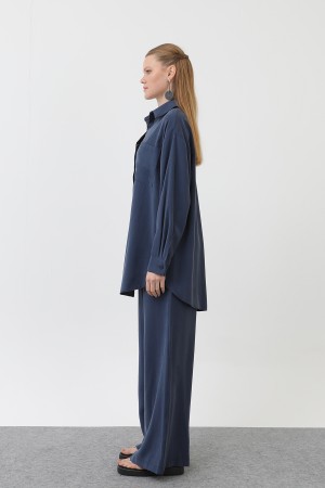 Women's Back-Robe Shirt Trouser Set - 14296TKS Women's Back-Robe Shirt Trouser Set - 14296TKS
