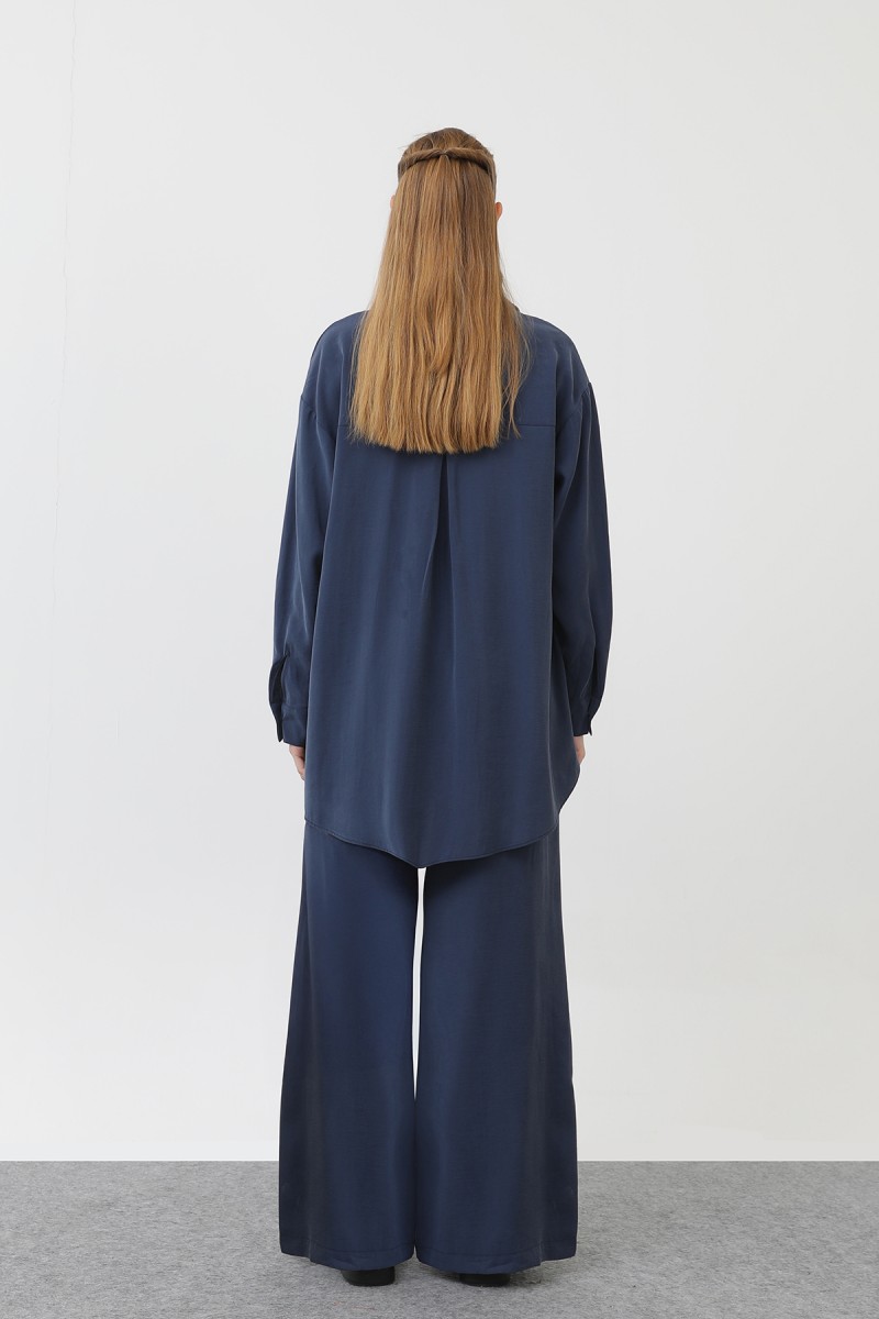 Women's Back-Robe Shirt Trouser Set - 14296TKS Women's Back-Robe Shirt Trouser Set - 14296TKS