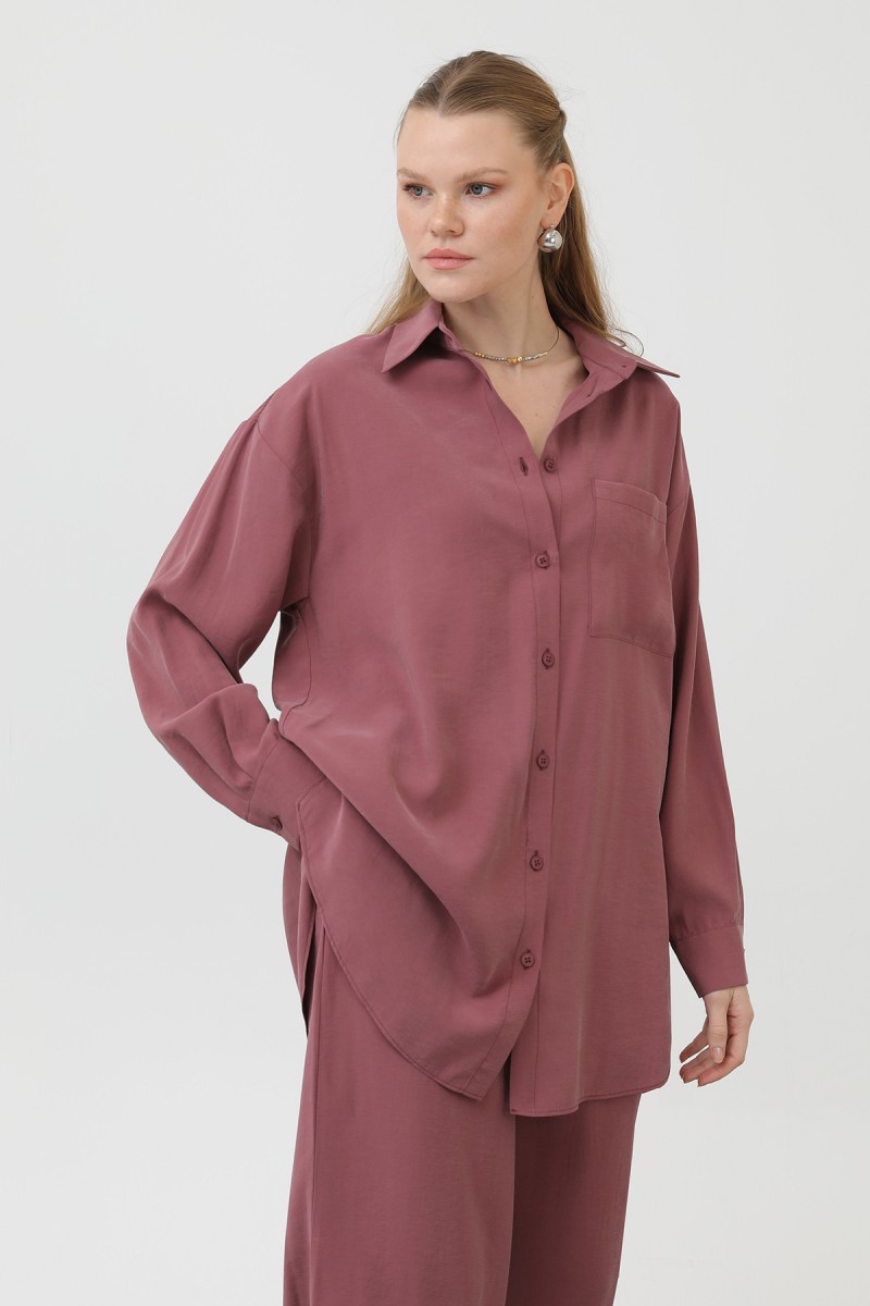 Women's Back-Robe Shirt Trouser Set - 14296TKS Women's Back-Robe Shirt Trouser Set - 14296TKS