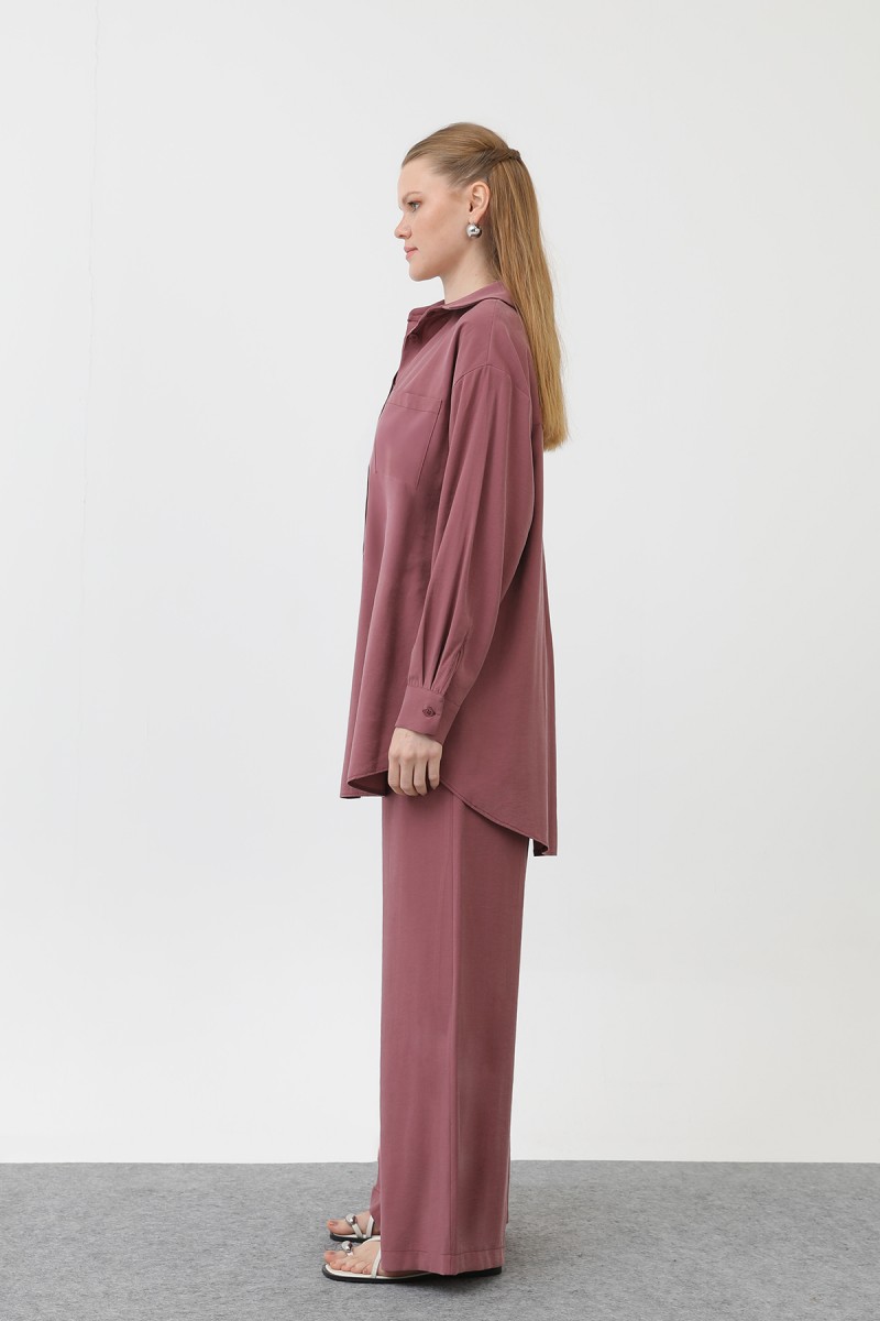 Women's Back-Robe Shirt Trouser Set - 14296TKS Women's Back-Robe Shirt Trouser Set - 14296TKS