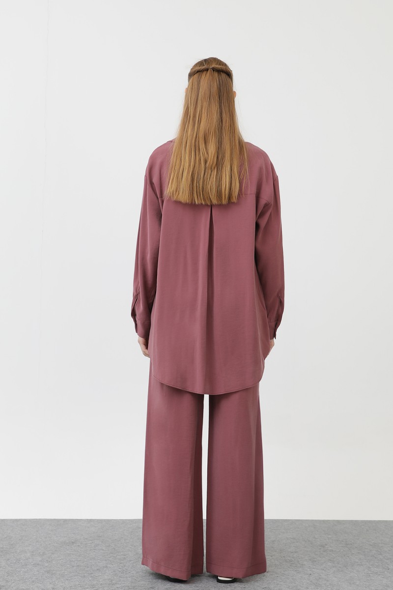Women's Back-Robe Shirt Trouser Set - 14296TKS Women's Back-Robe Shirt Trouser Set - 14296TKS